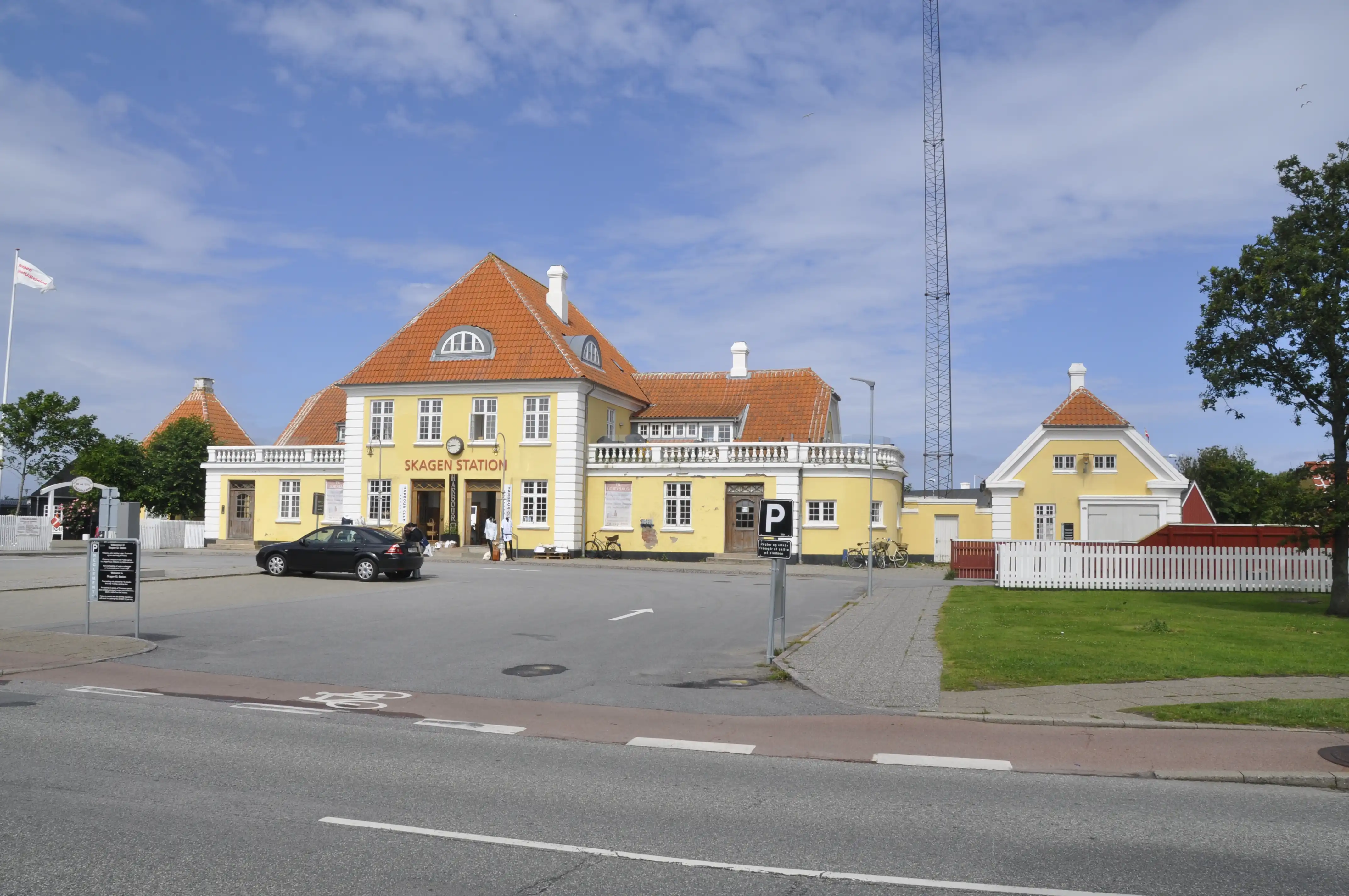 Billede af Skagen Station. Billede af Skagen Station.