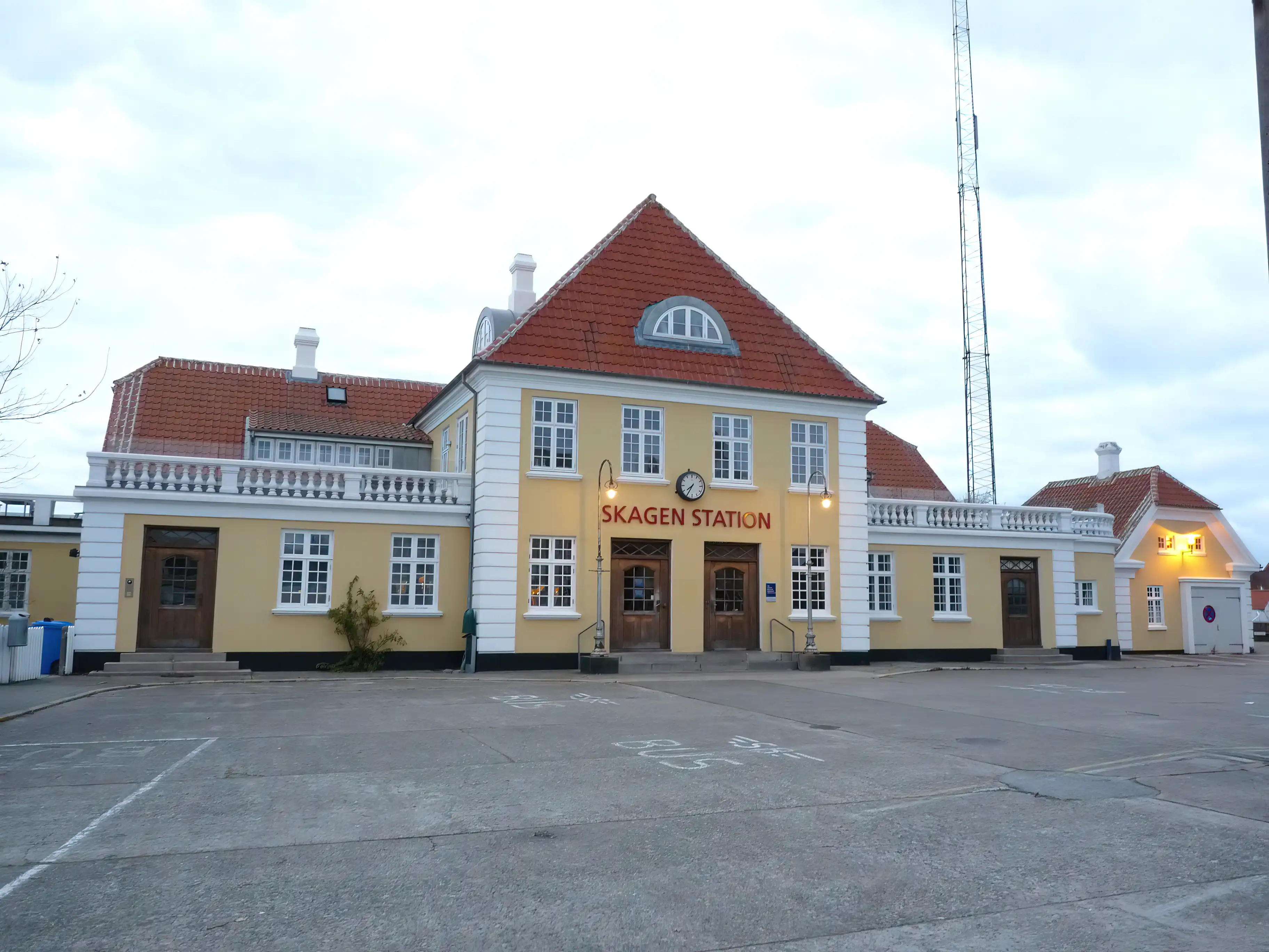 Billede af Skagen Station. Billede af Skagen Station.