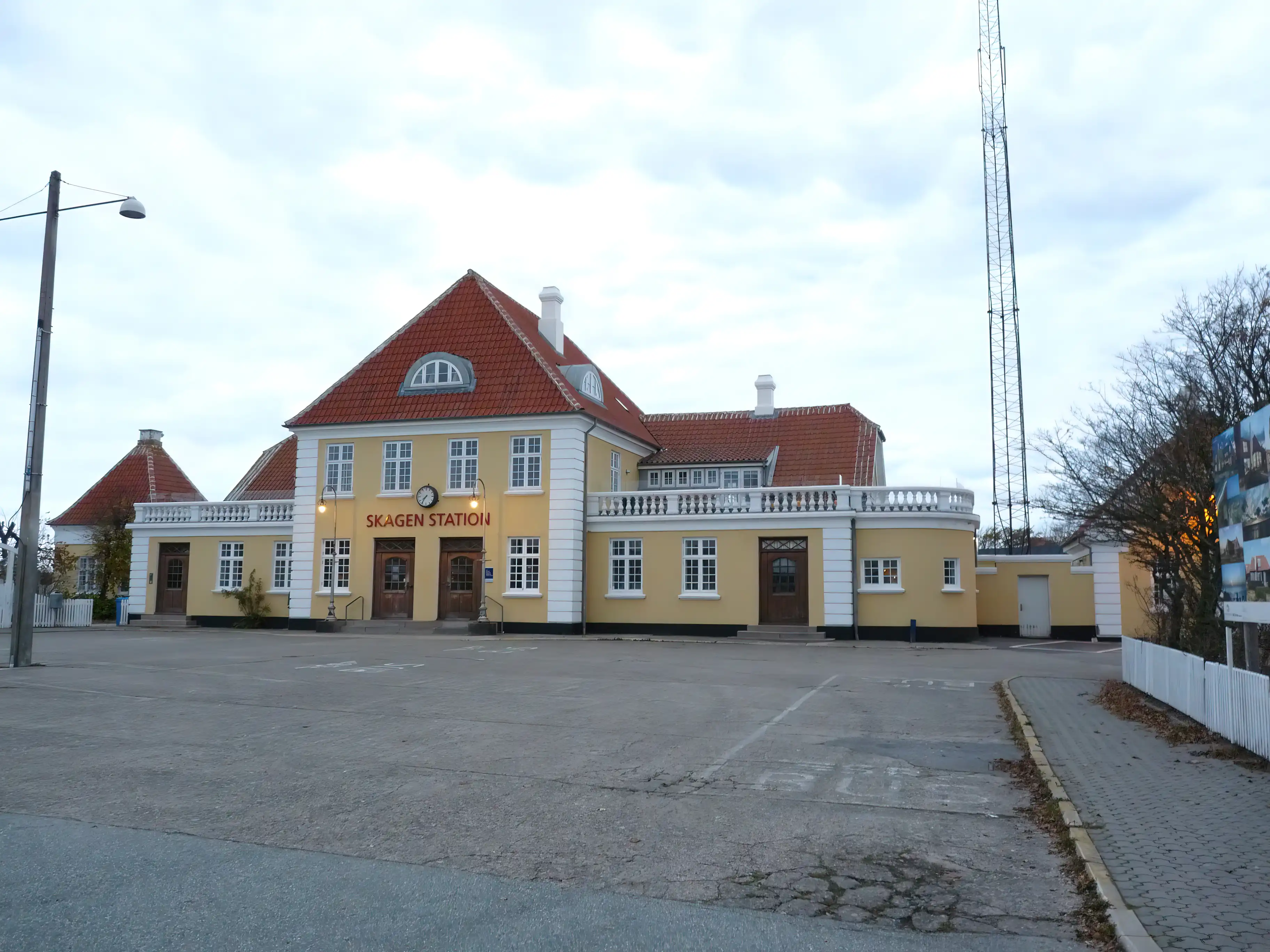 Billede af Skagen Station. Billede af Skagen Station.