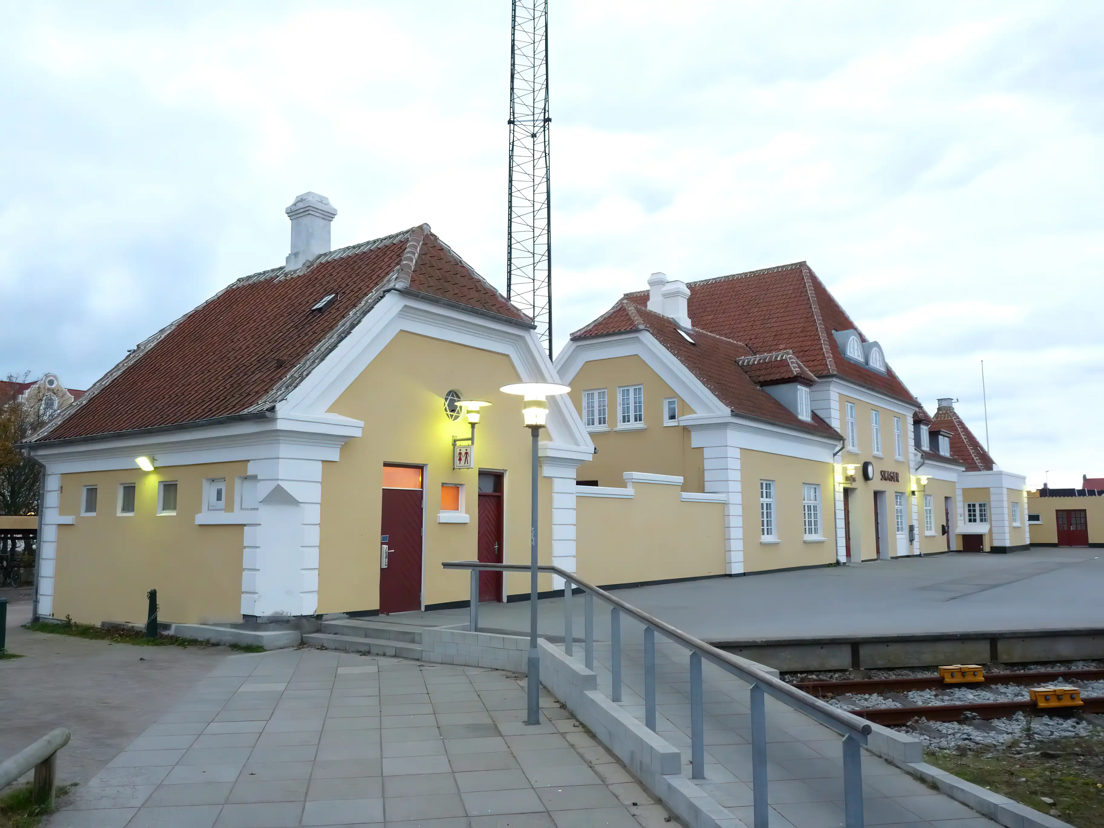 Billede af Skagen Station. Billede af Skagen Station.
