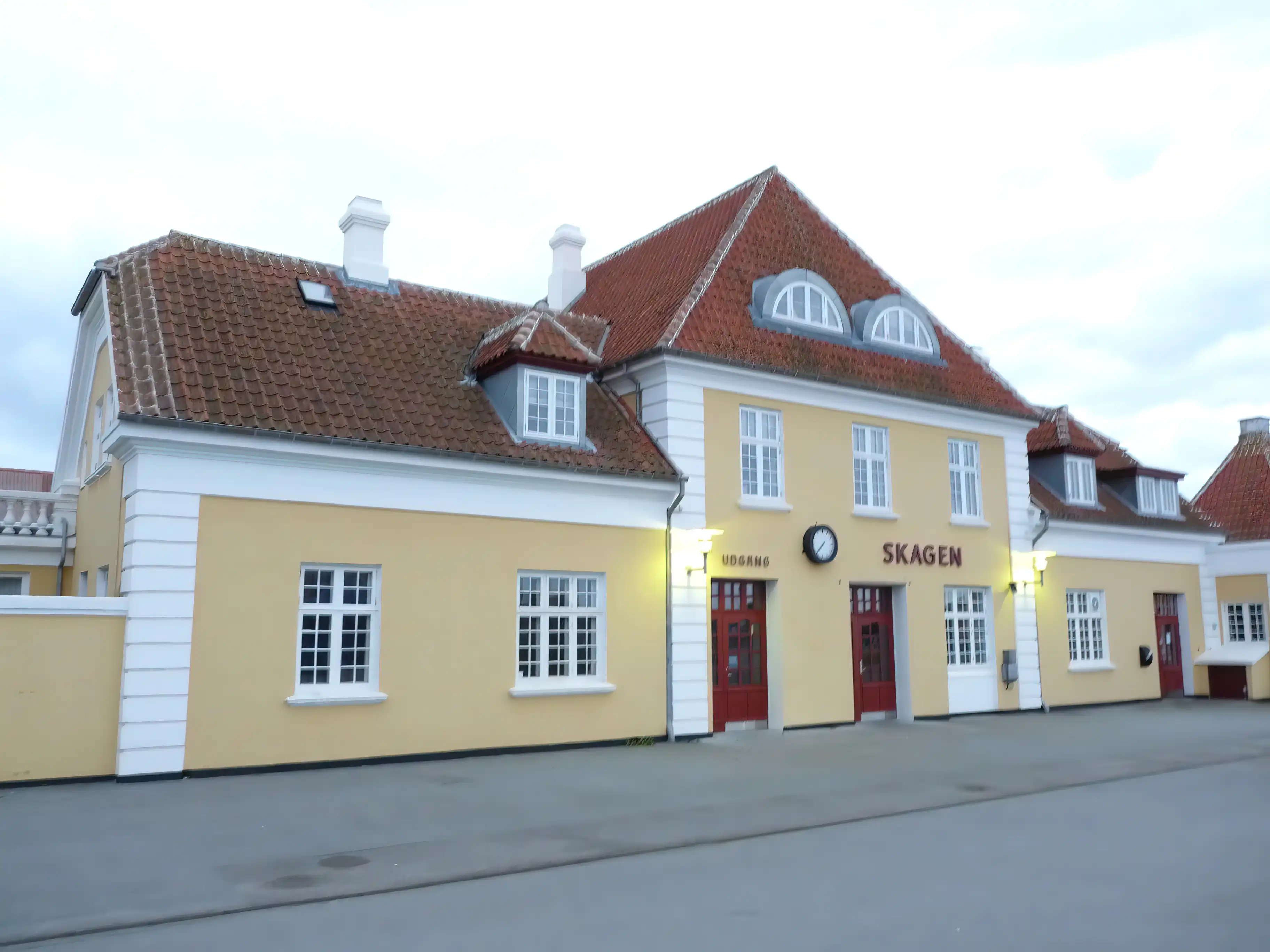 Billede af Skagen Station. Billede af Skagen Station.