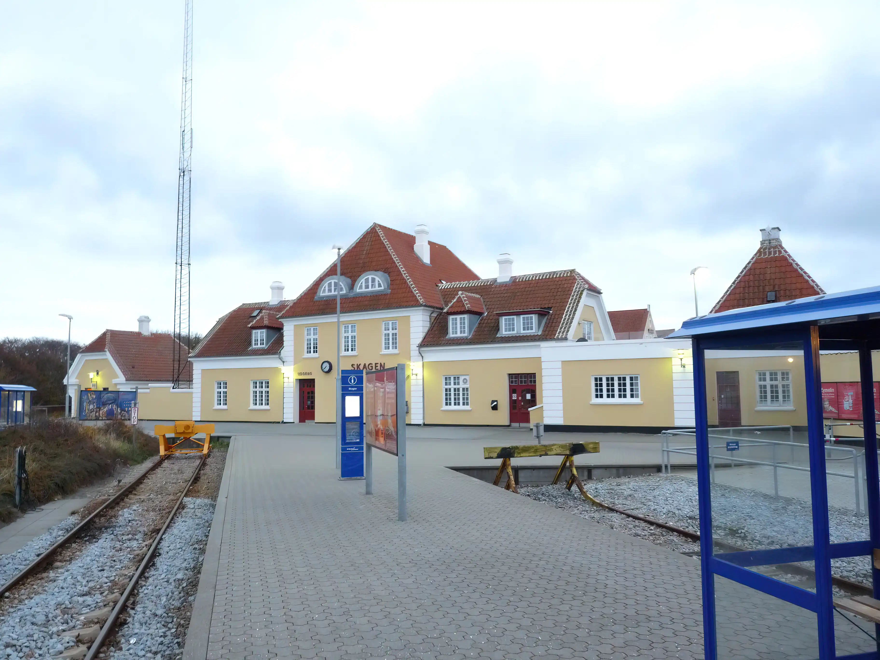 Billede af Skagen Station. Billede af Skagen Station.