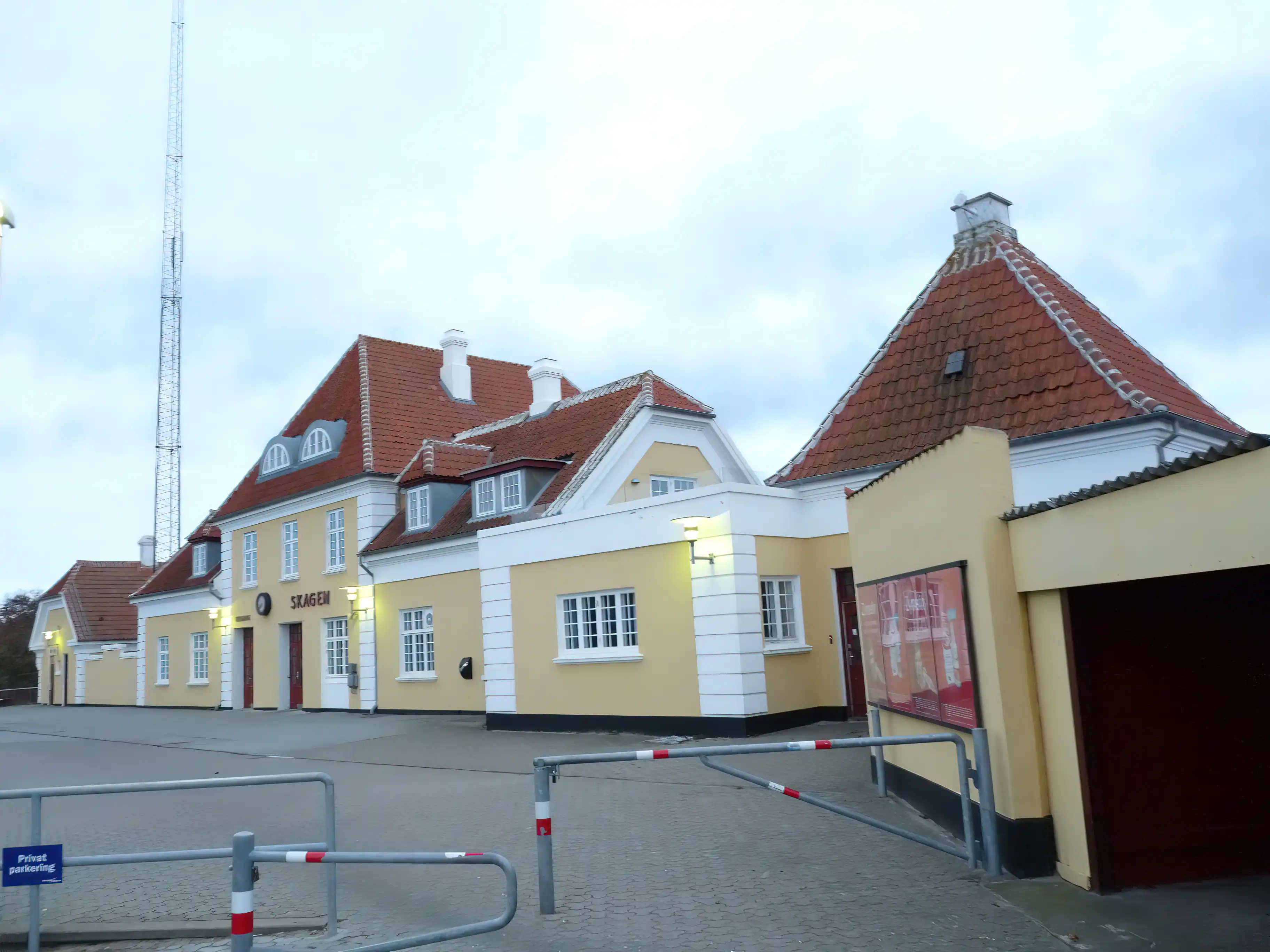 Billede af Skagen Station. Billede af Skagen Station.
