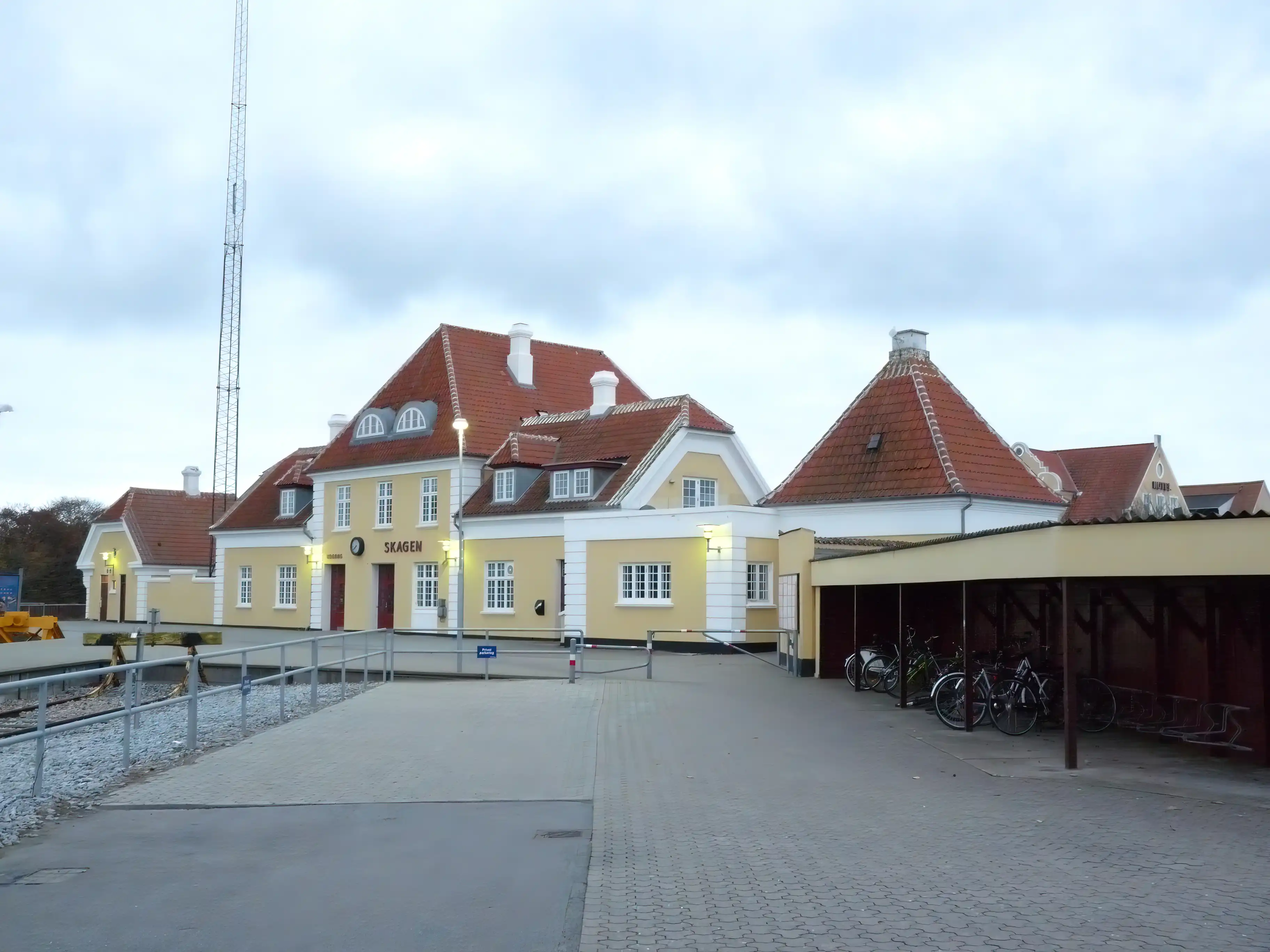 Billede af Skagen Station. Billede af Skagen Station.