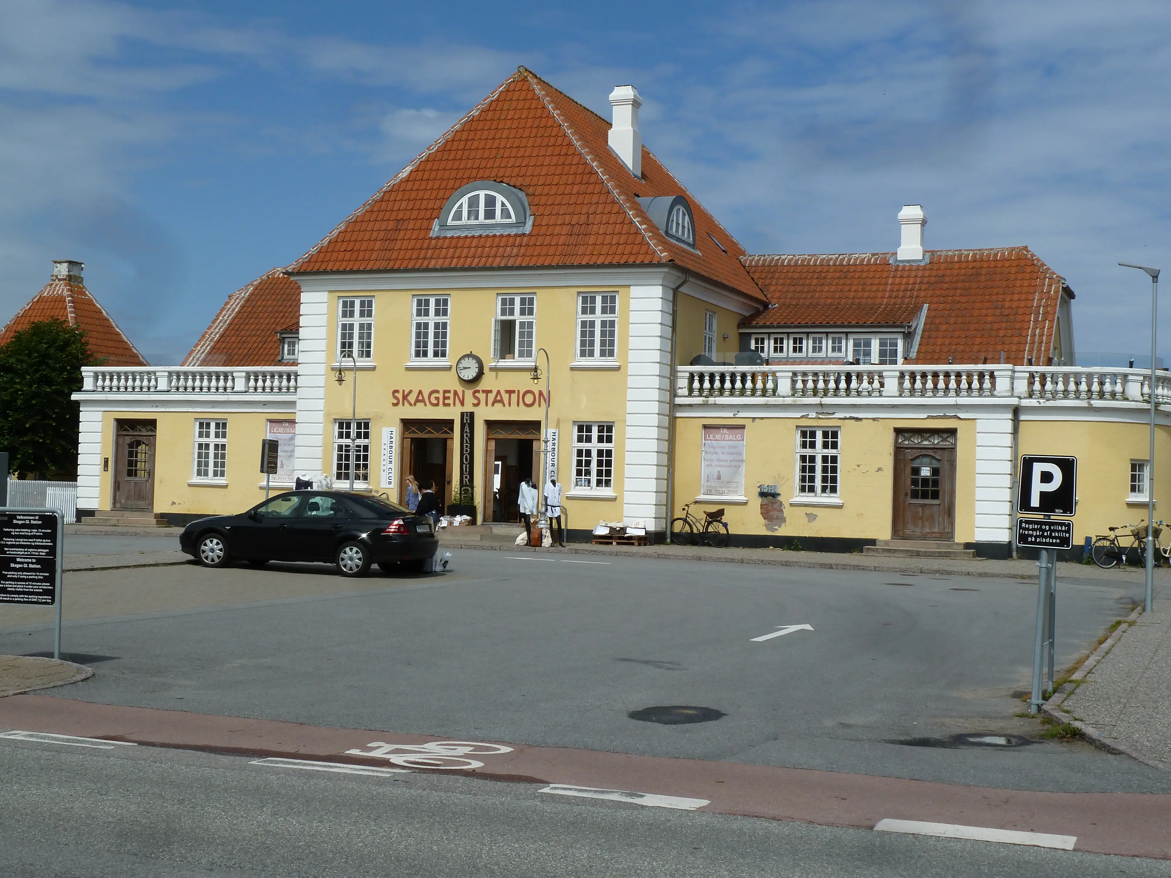Billede af Skagen Station. Billede af Skagen Station.