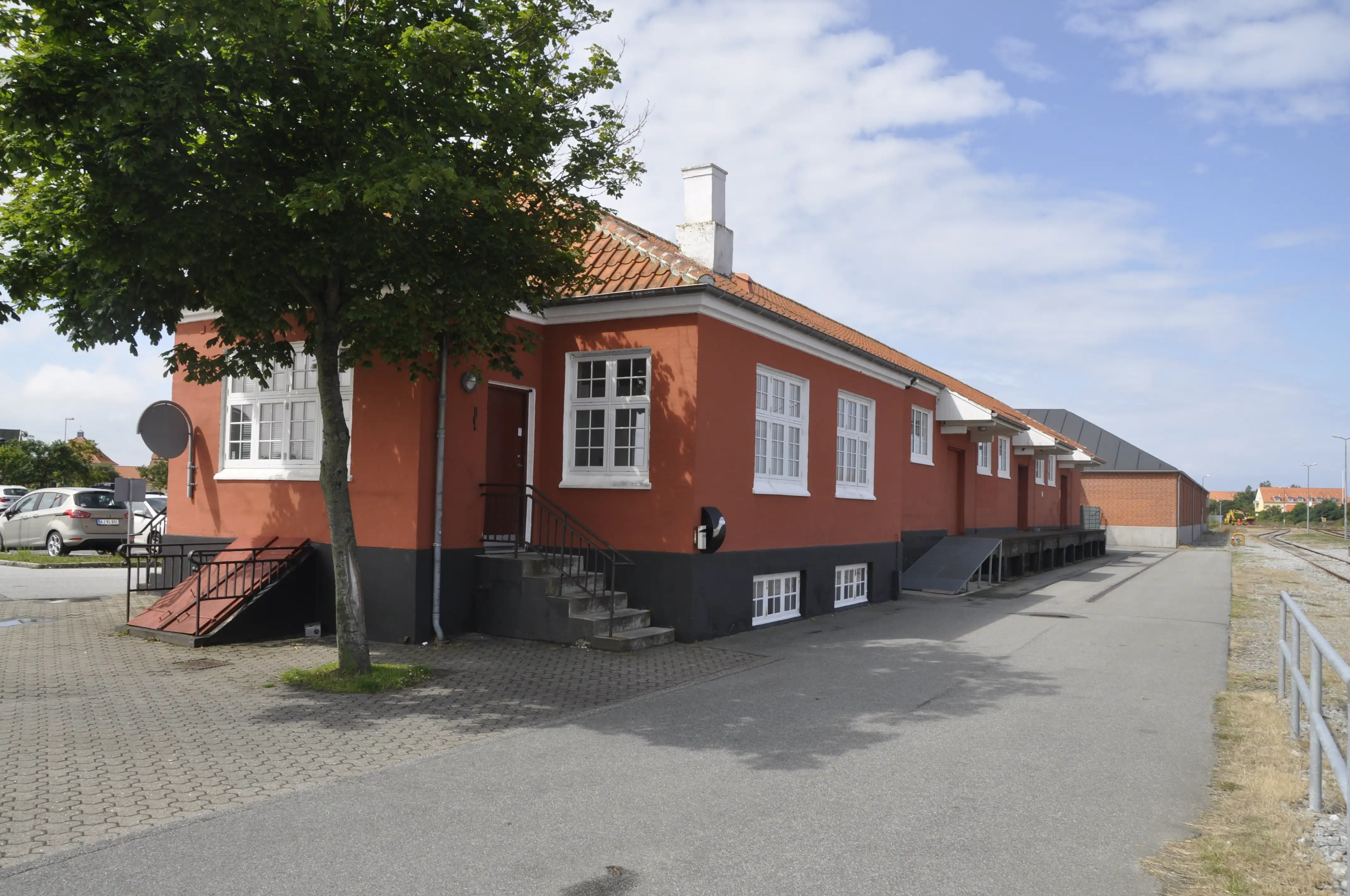 Billede af Skagen Stations pakhus. Billede af Skagen Stations pakhus.