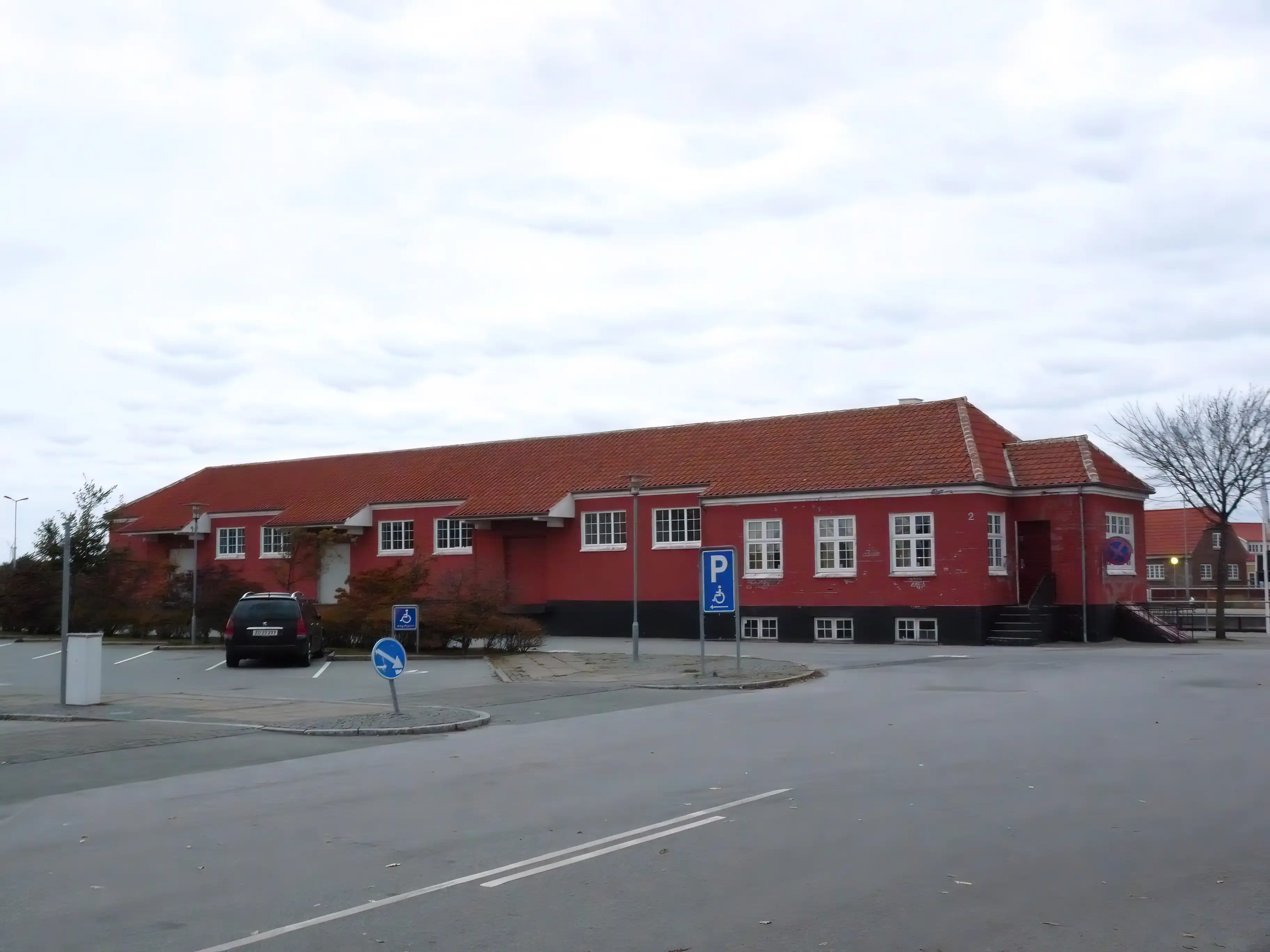 Billede af Skagen Stations pakhus. Billede af Skagen Stations pakhus.