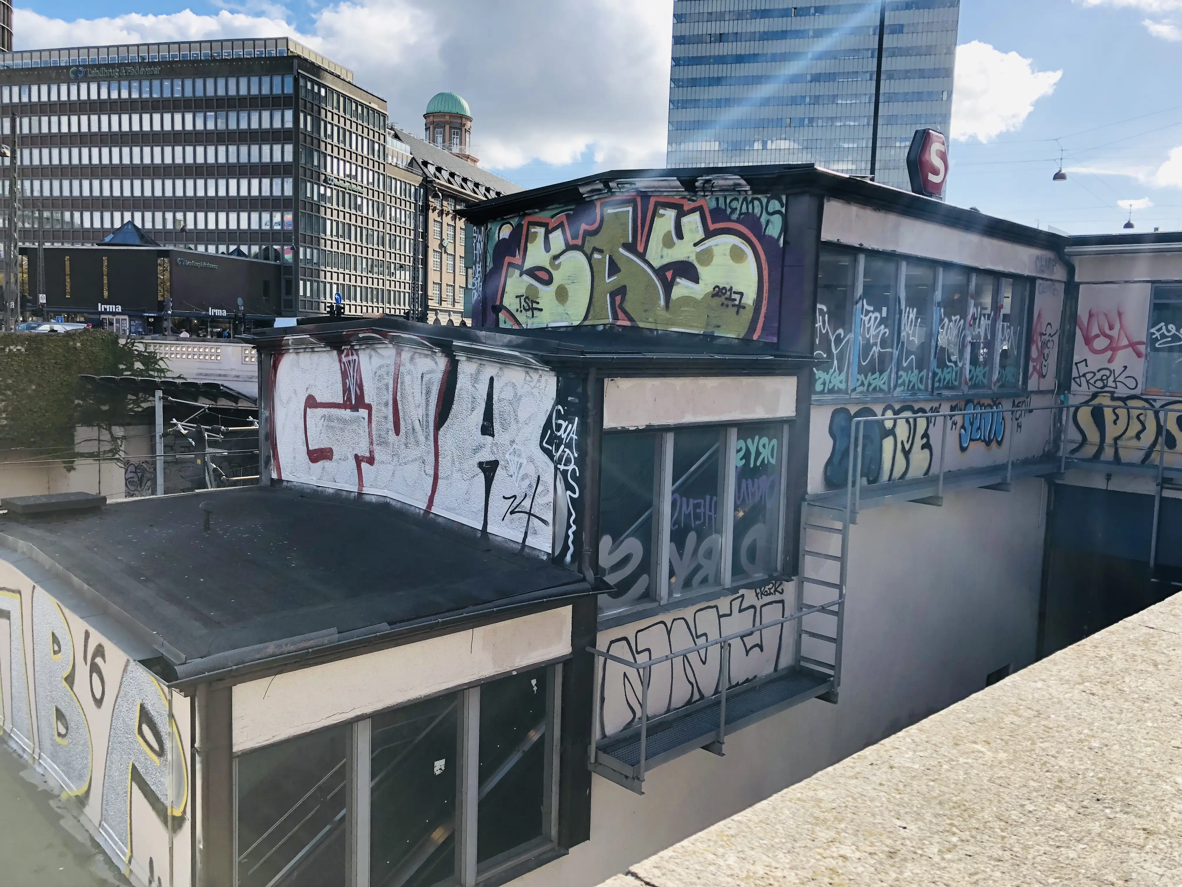 Billede af Vesterport Station.