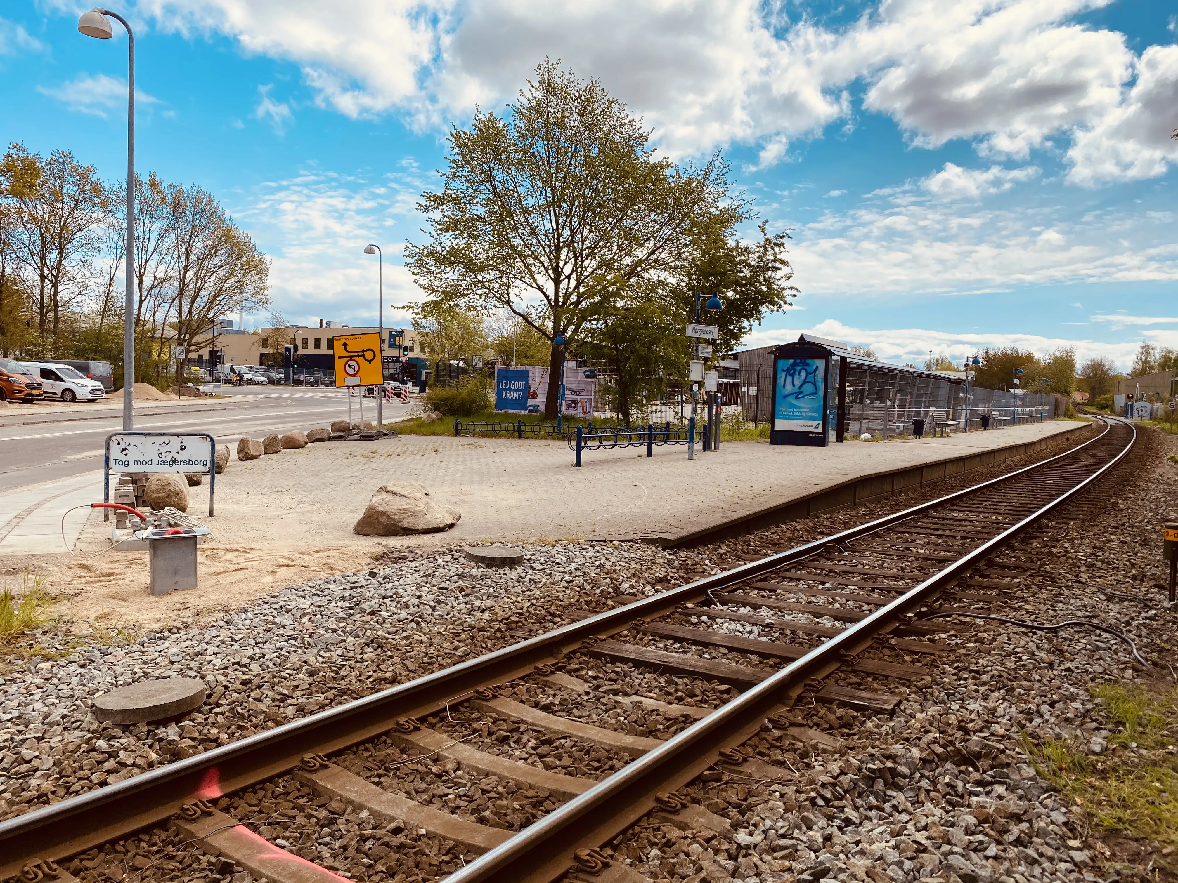 Billede af Nørgaardsvej Trinbræt. Billede af Nørgaardsvej Trinbræt.