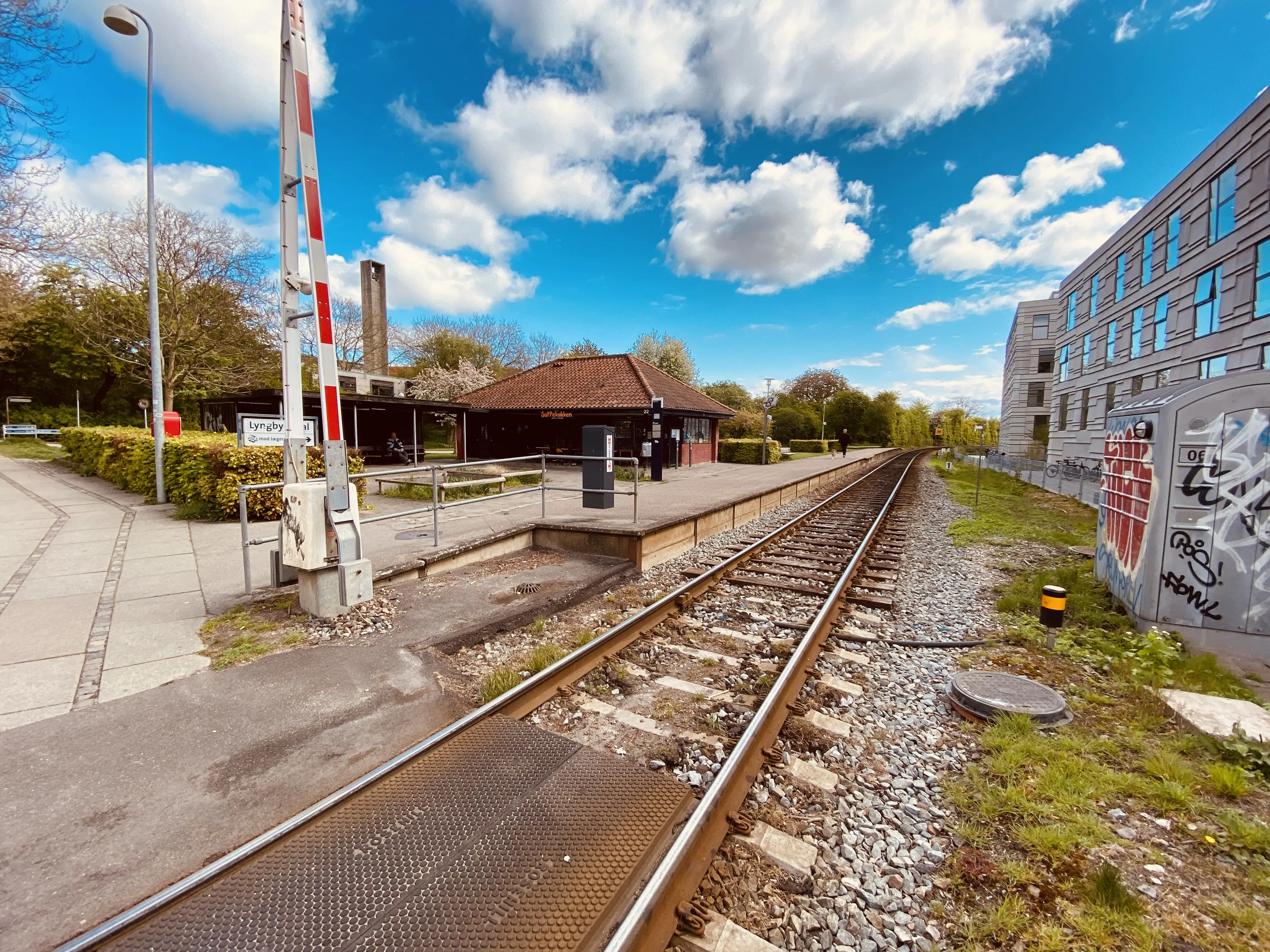Billede af Lyngby Lokal Station.