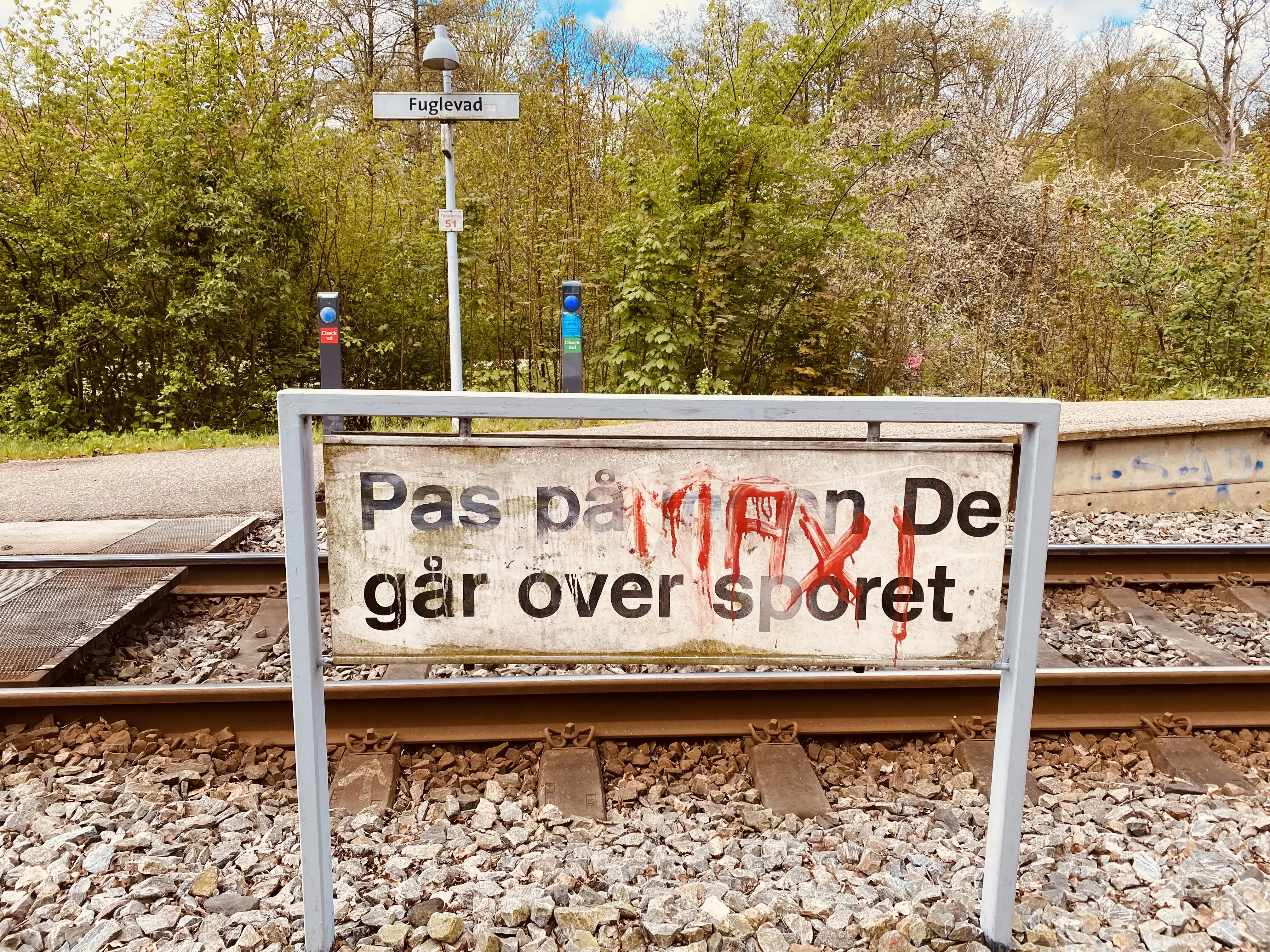 Billede af Fuglevad Holdeplads. Billede af Fuglevad Holdeplads.