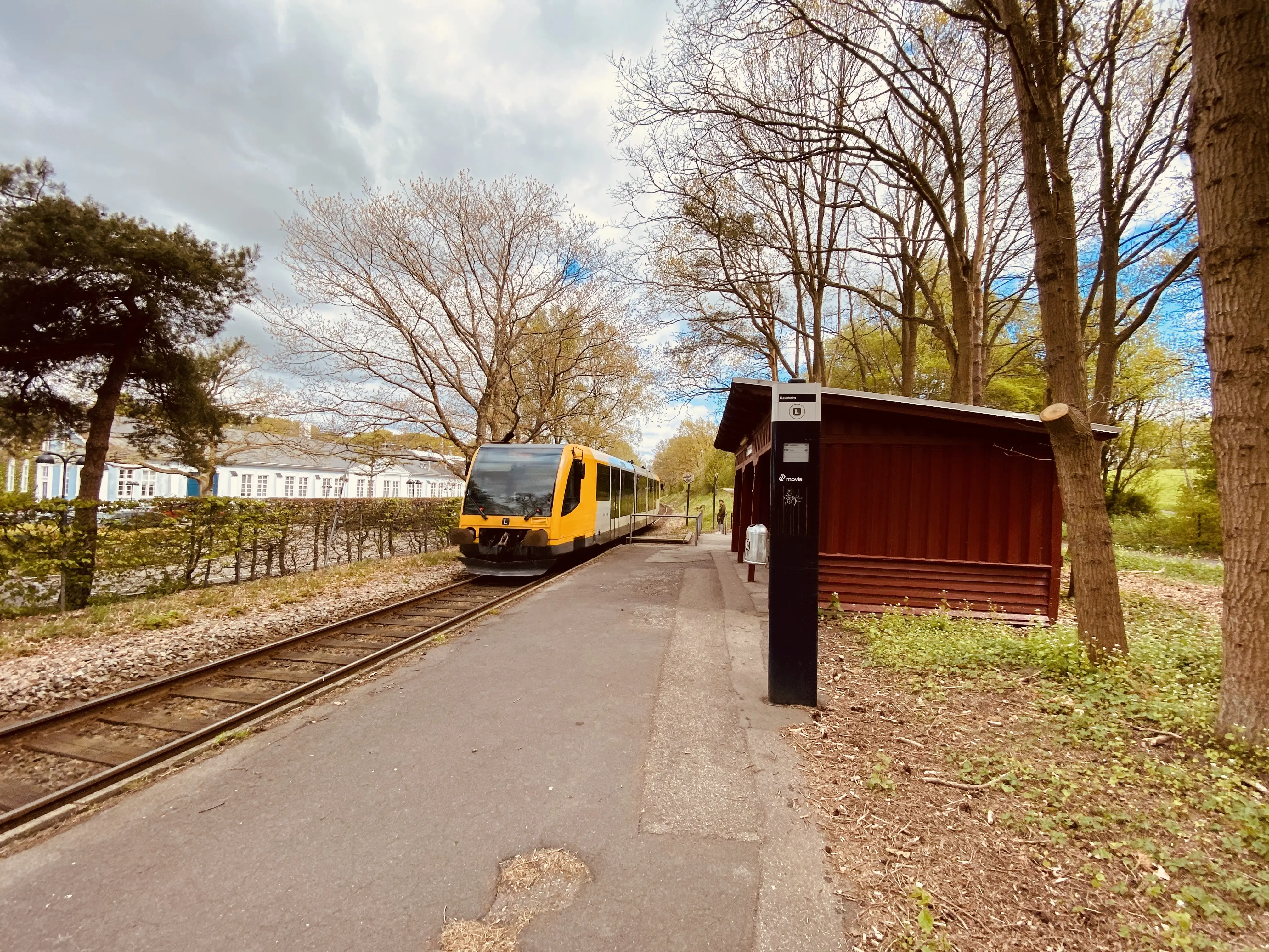 Billede af Ravnholm Holdeplads.