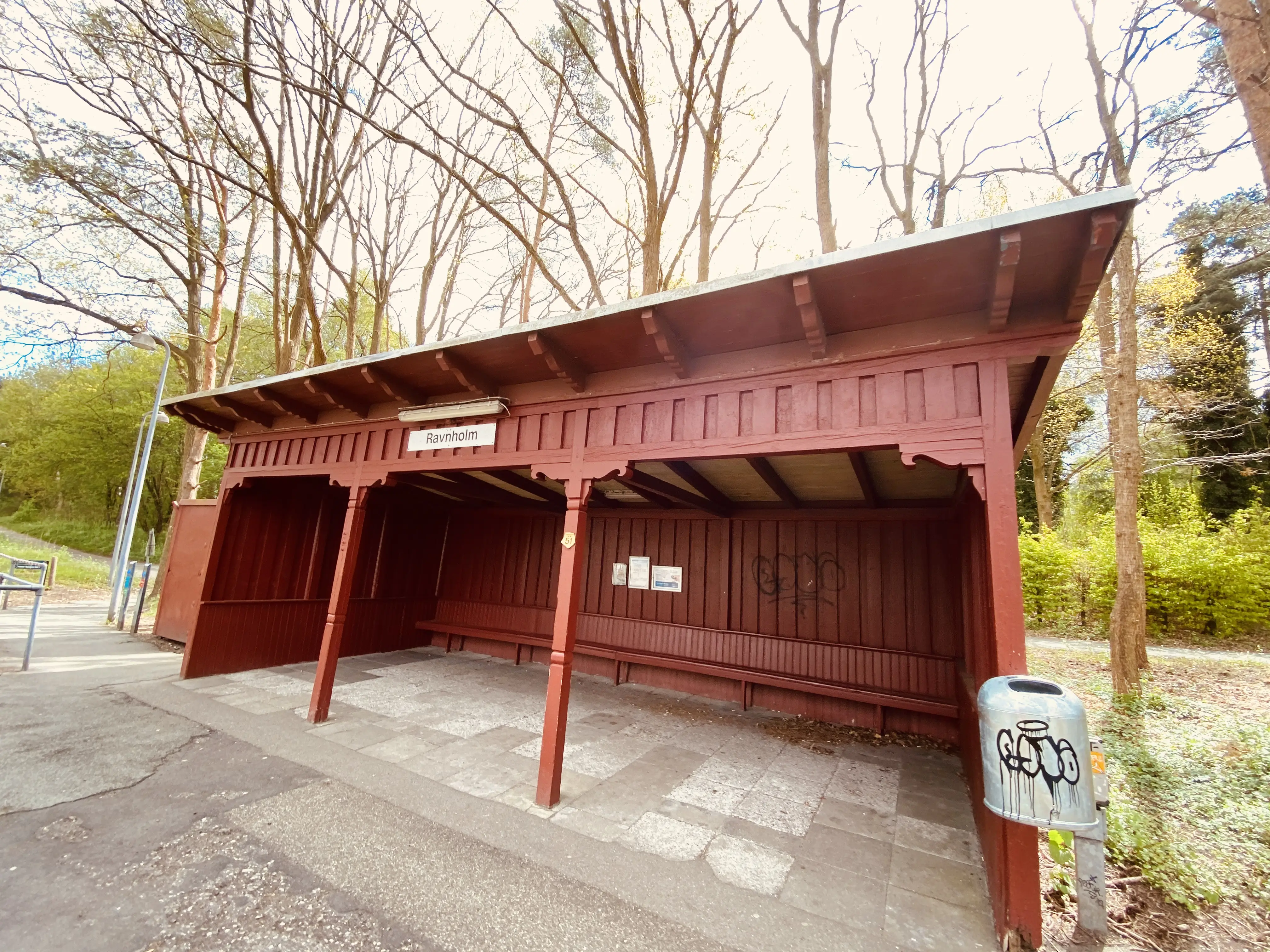 Billede af Ravnholm Holdeplads.