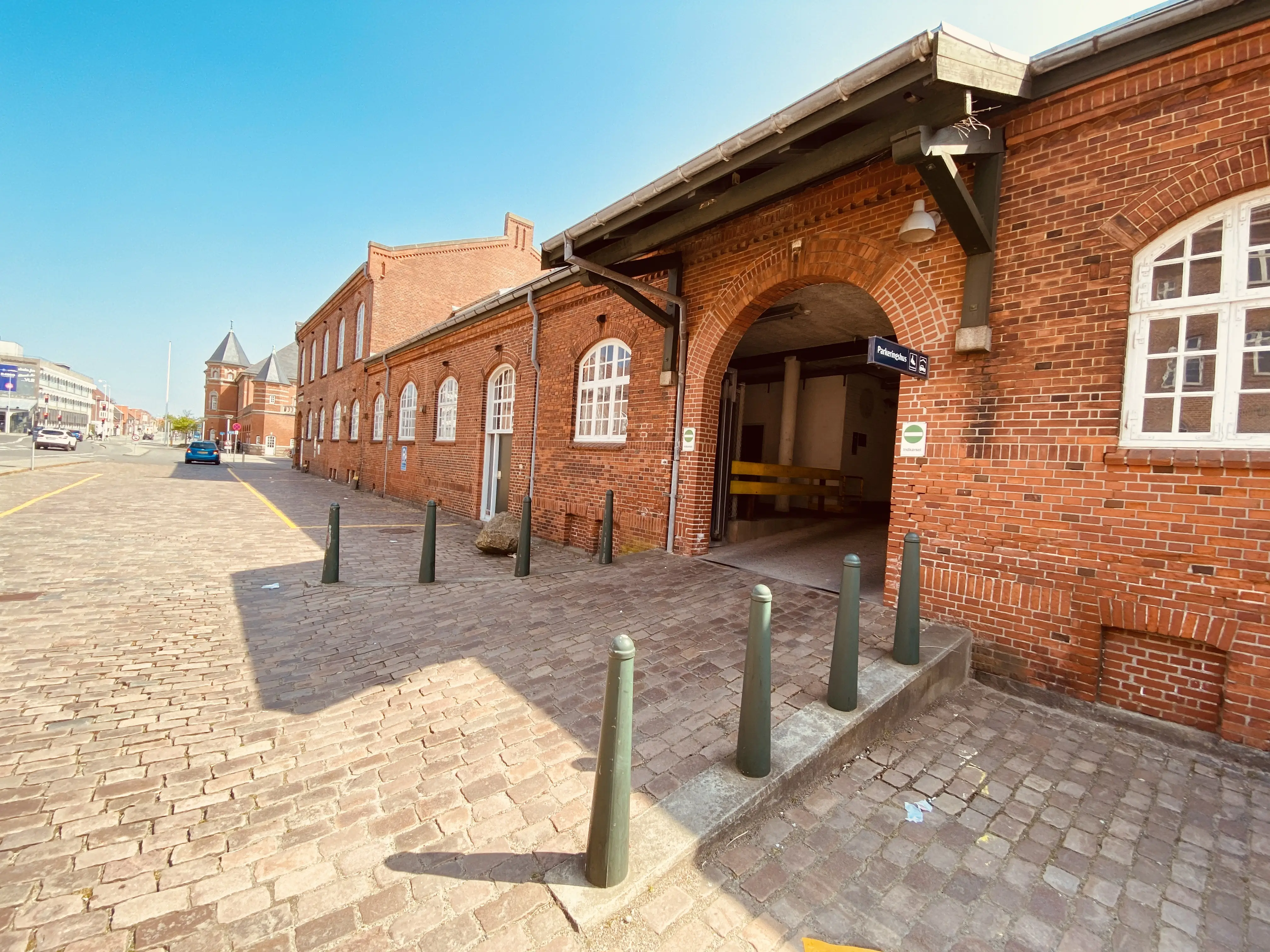 Billede af Esbjerg Stations pakhus. Billede af Esbjerg Stations pakhus.