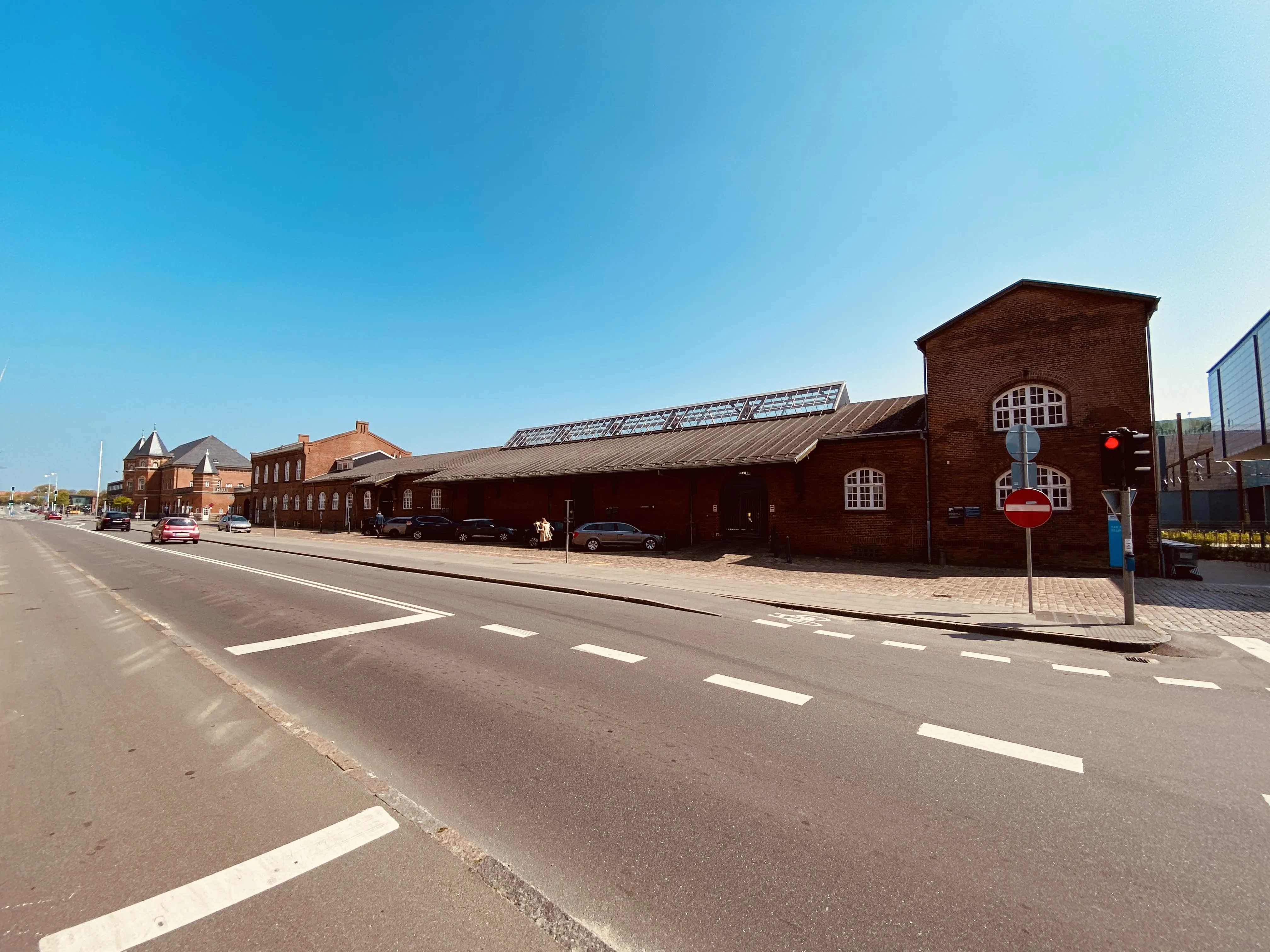 Billede af Esbjerg Stations pakhus. Billede af Esbjerg Stations pakhus.