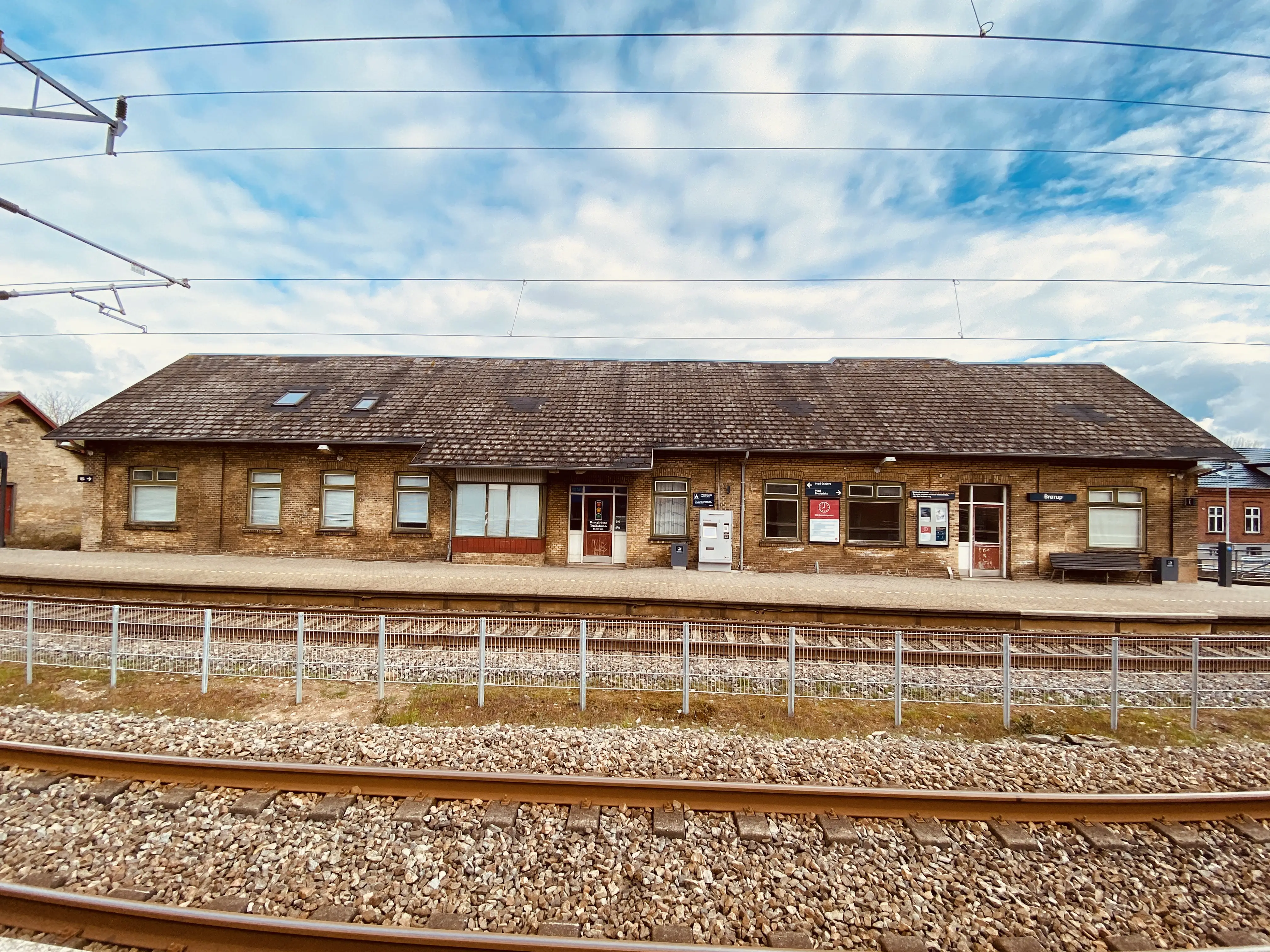 Billede af Brørup Station.