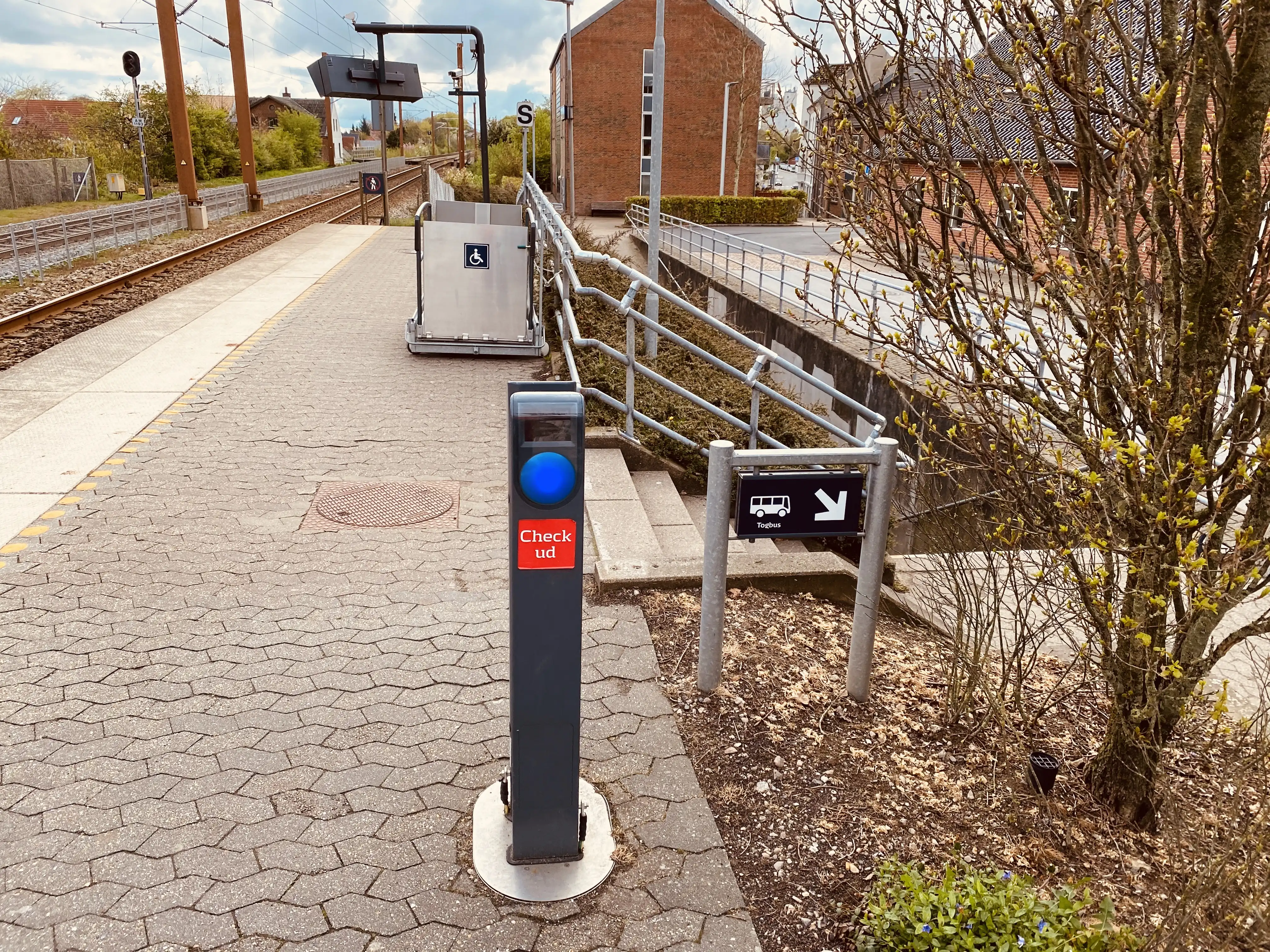 Billede af Brørup Station.