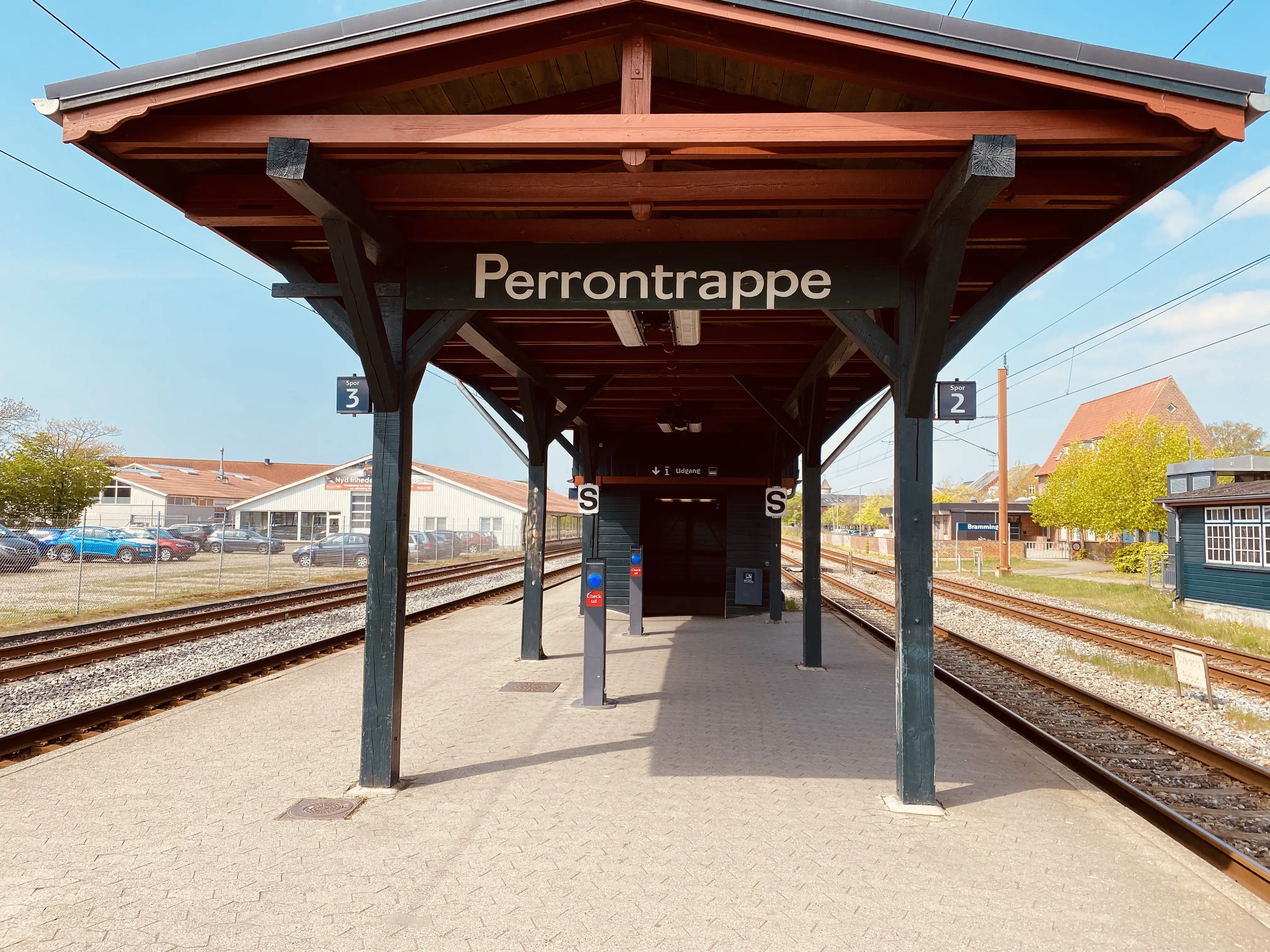 Billede af Bramming Station.