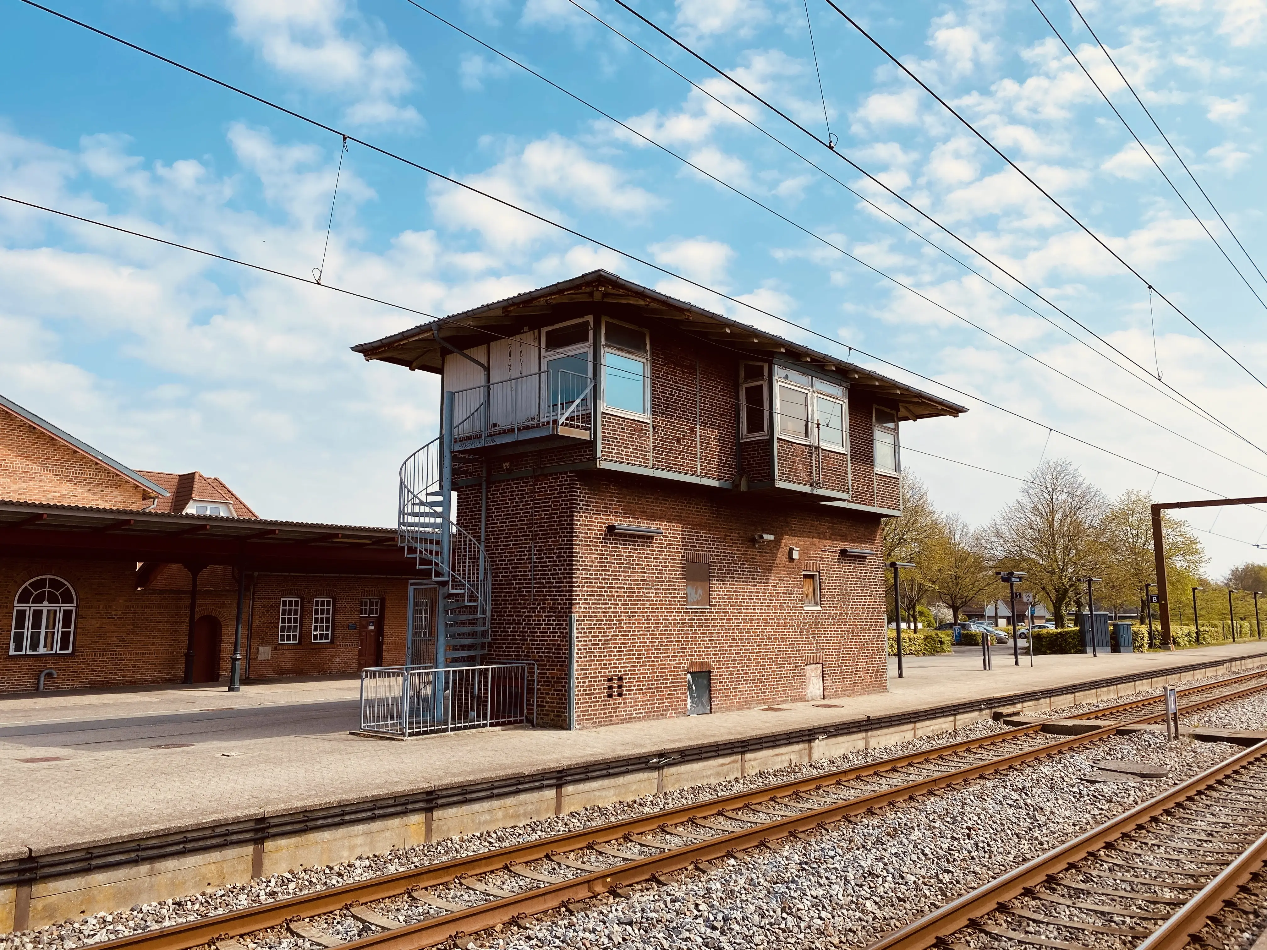 Billede af Bramming Stations kommandopost.