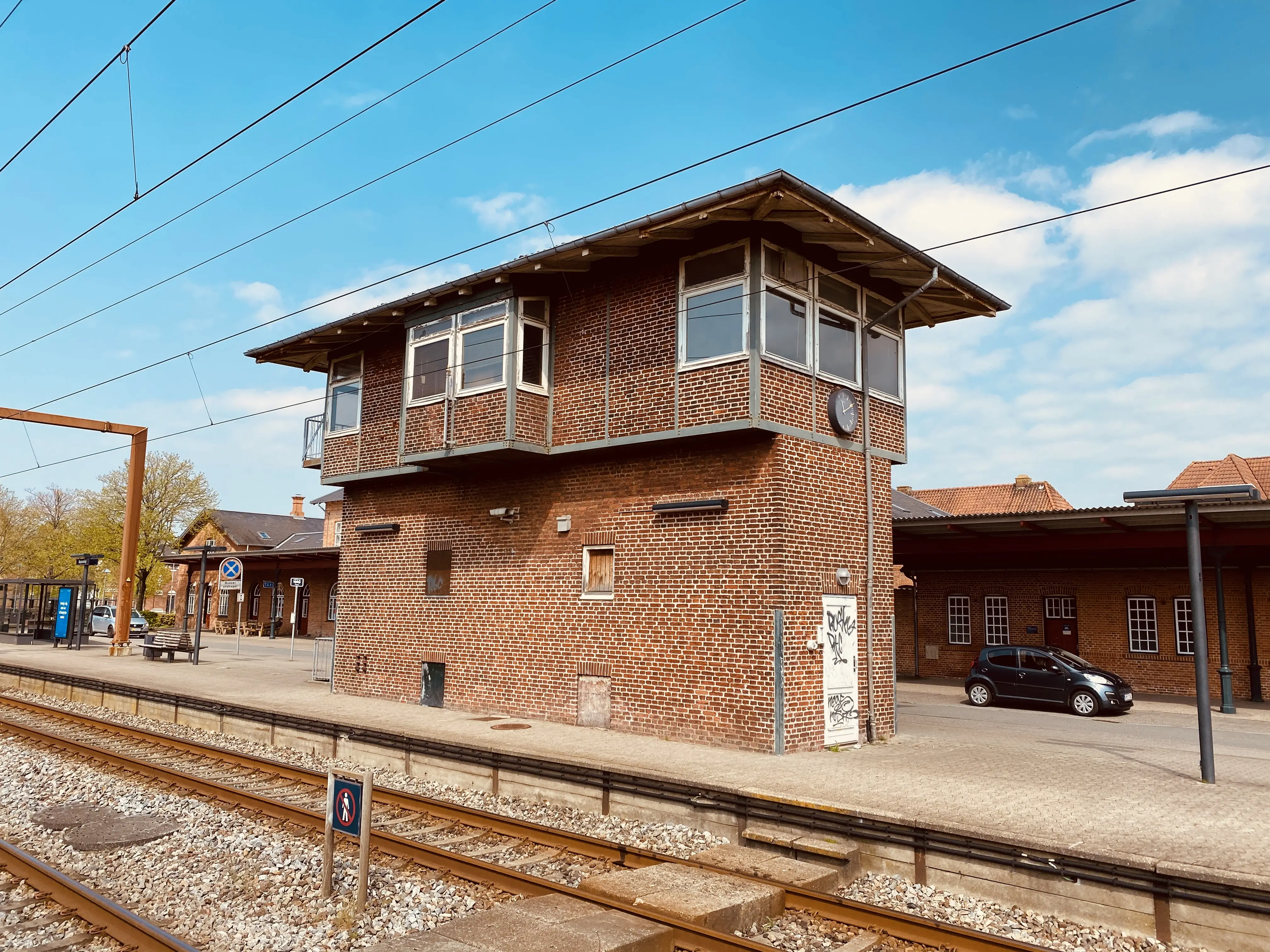 Billede af Bramming Stations kommandopost.