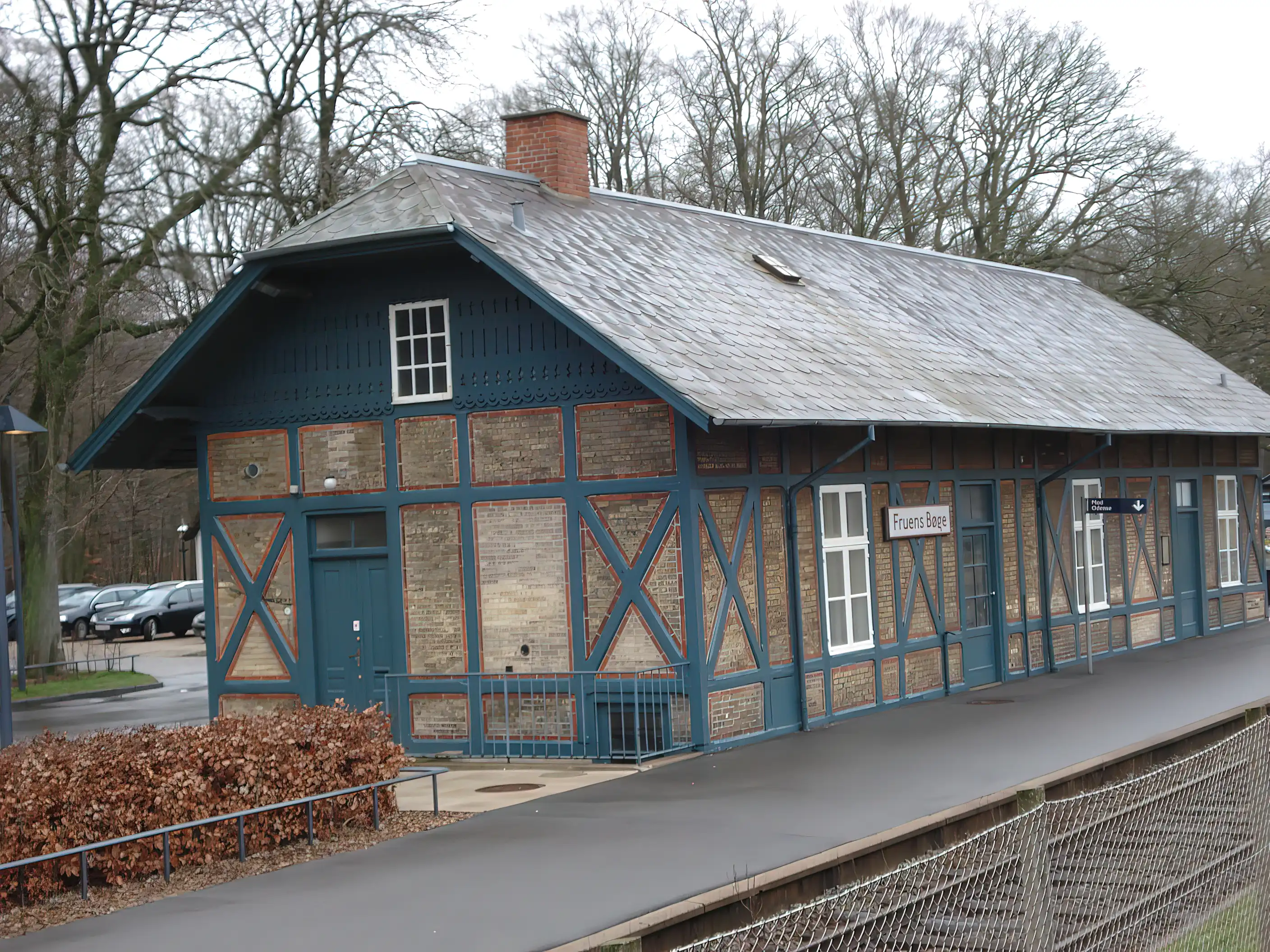 Billede af Fruens Bøge Station. Billede af Fruens Bøge Station.