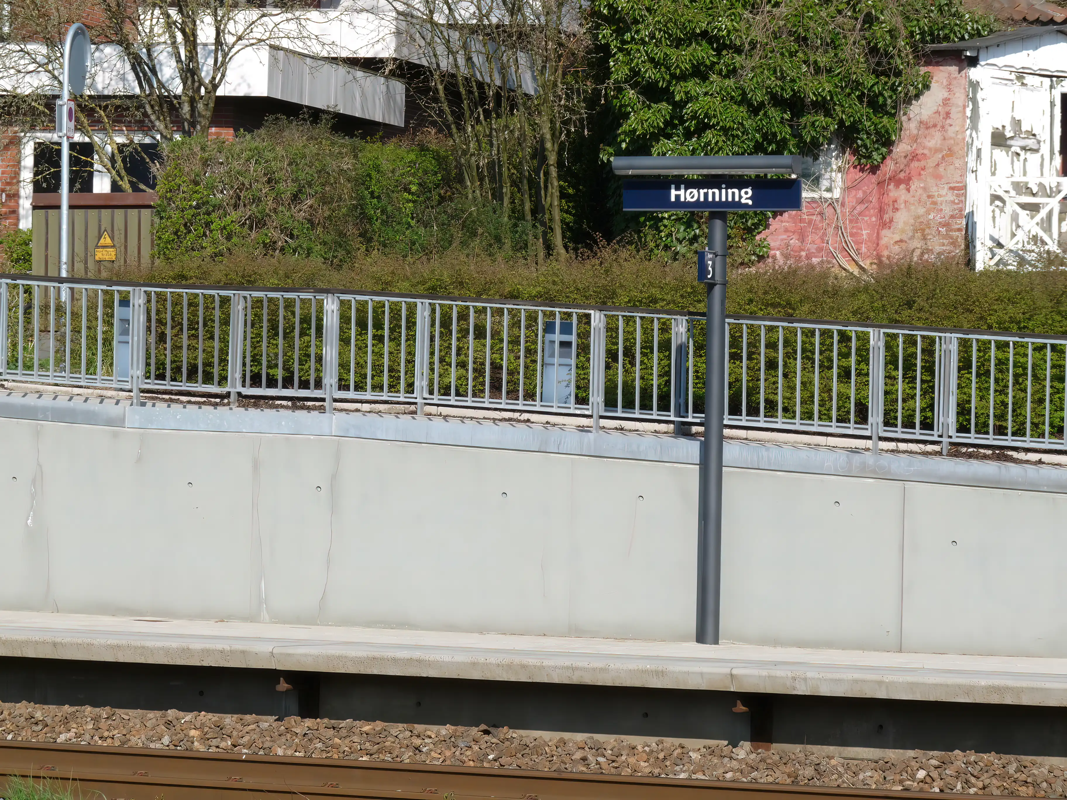 Billede af Hørning Trinbræt. Billede af Hørning Trinbræt.