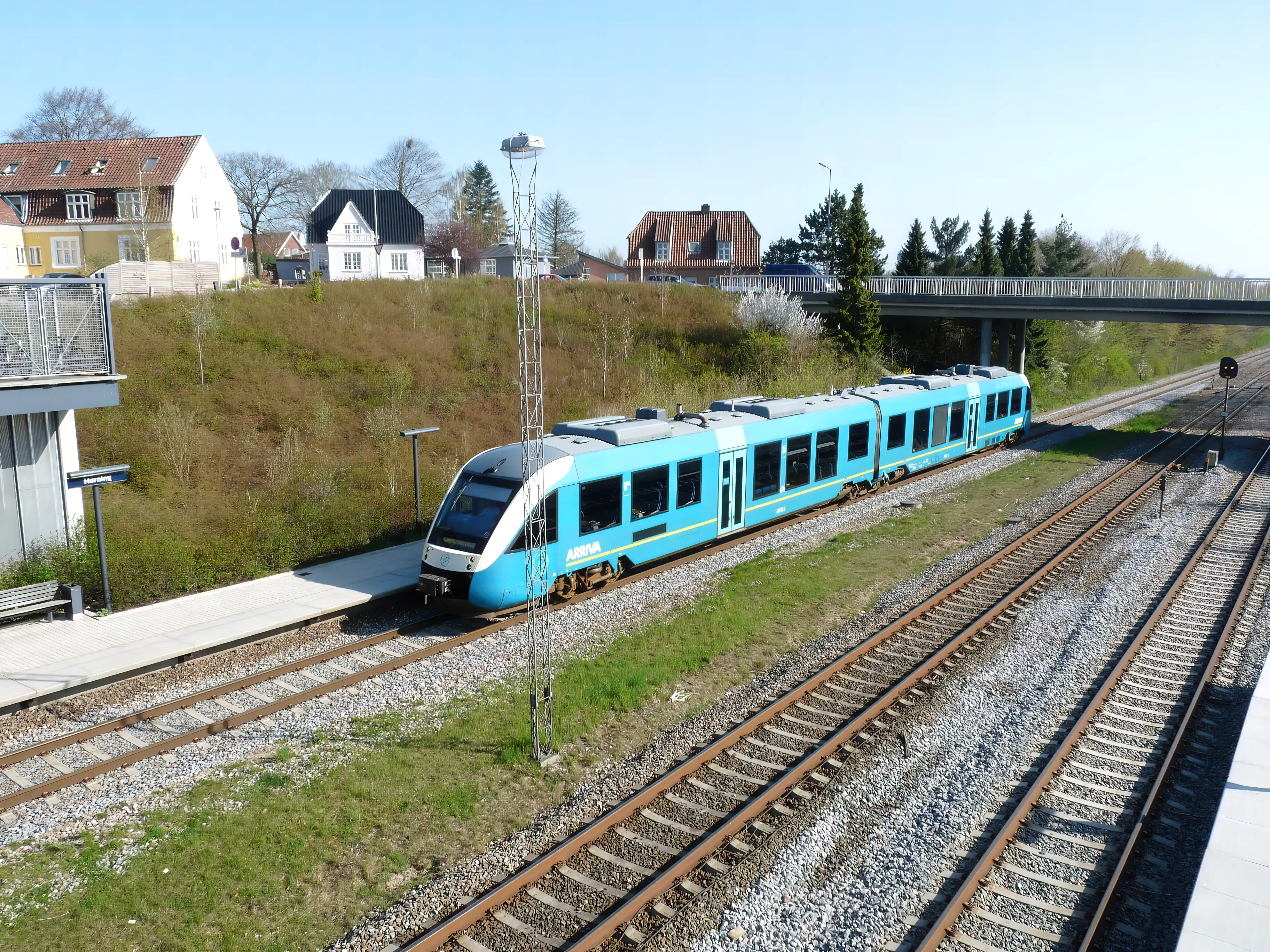 Billede af Hørning Trinbræt. Billede af Hørning Trinbræt.