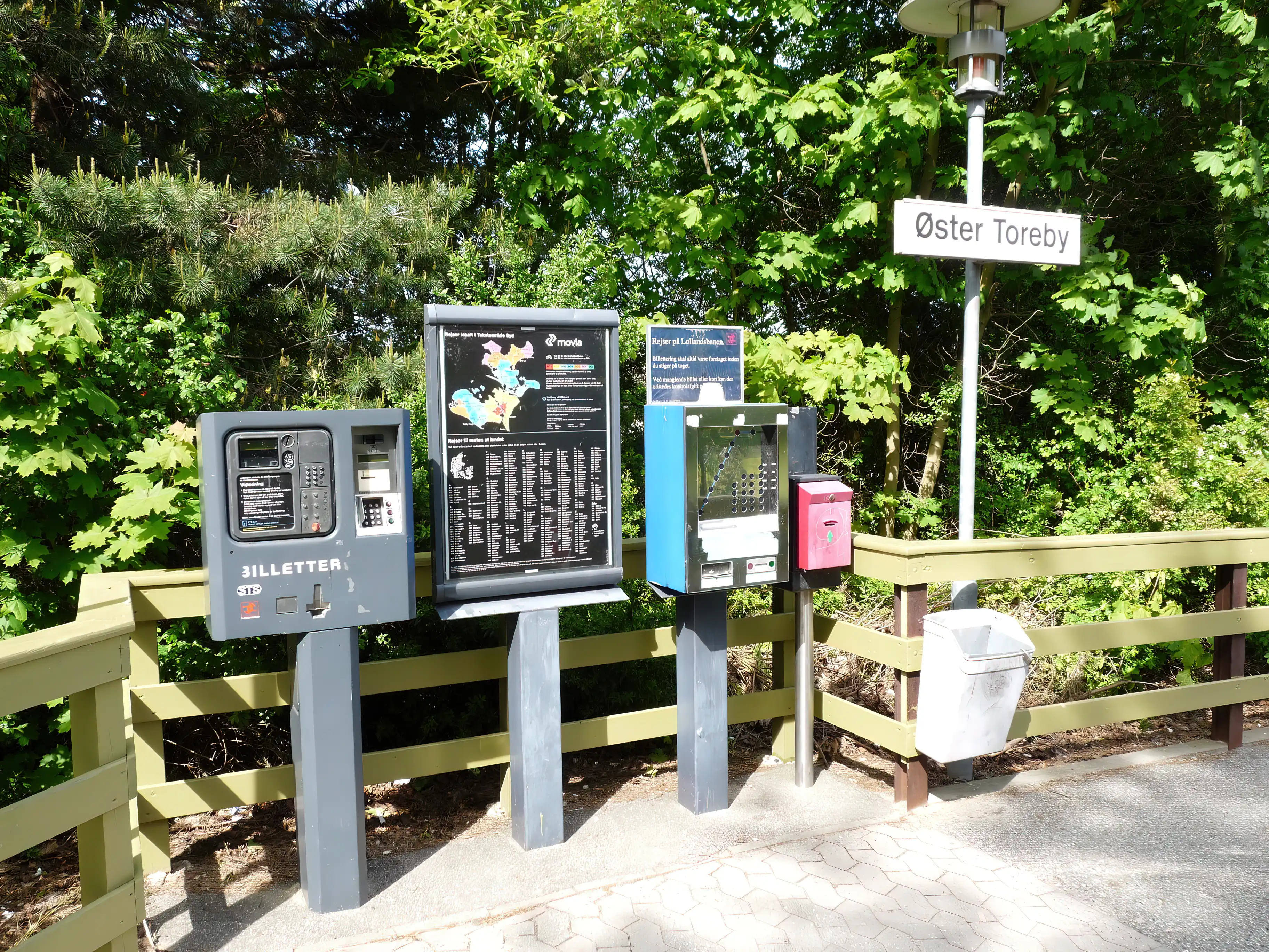 Billede af Øster Toreby Trinbræt.