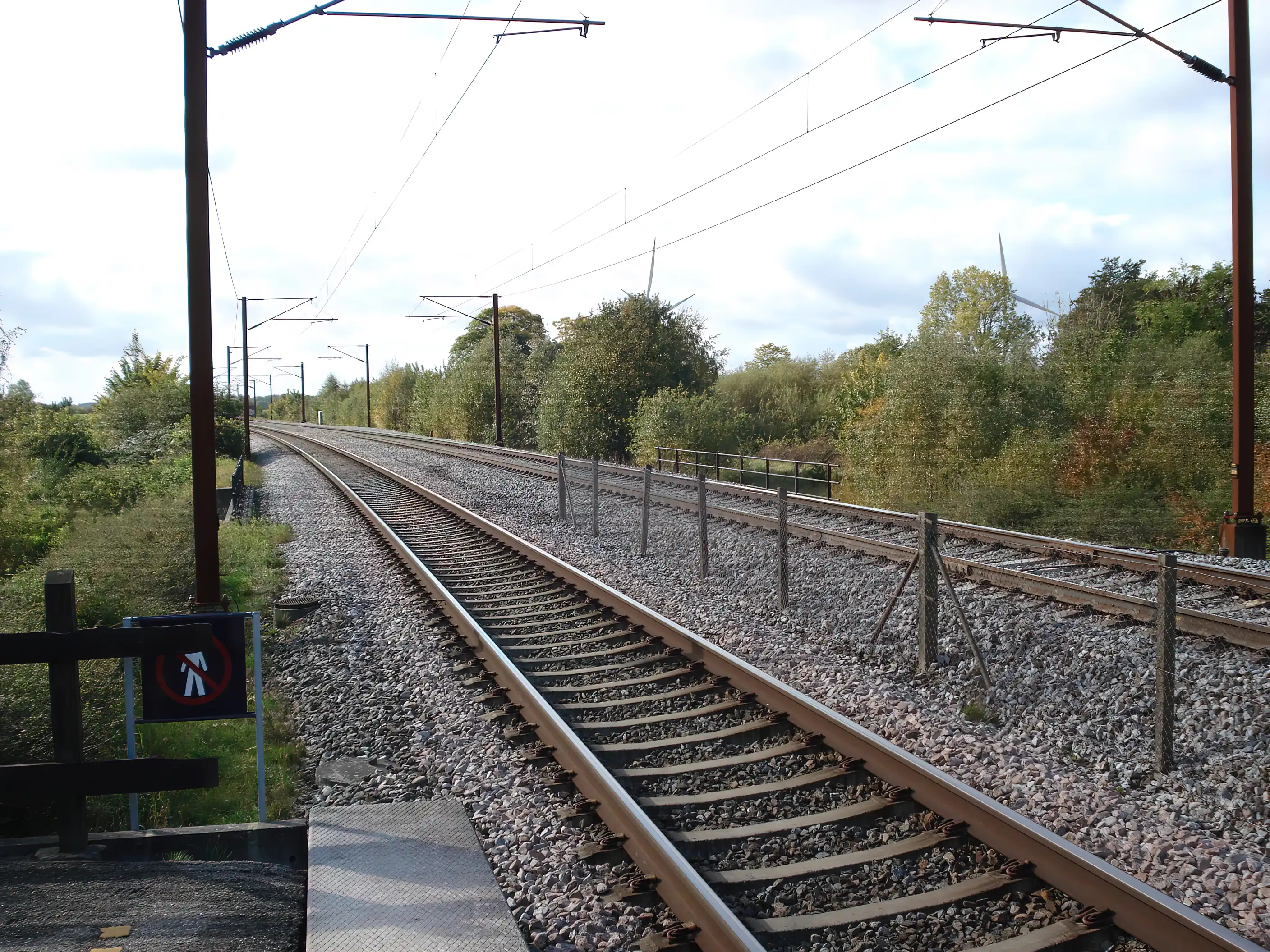 Billede af Holmstrup Trinbræt.