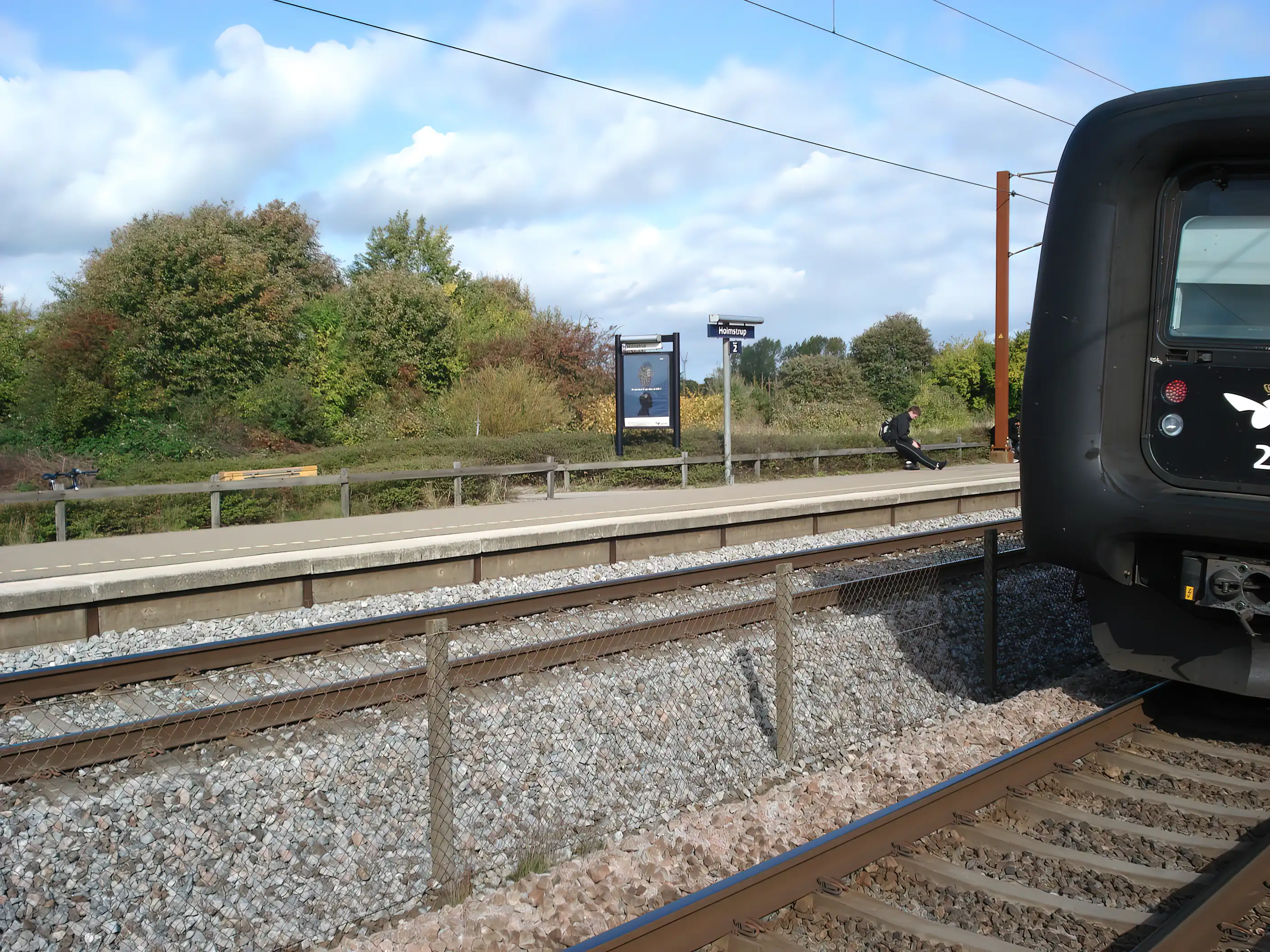 Billede af Holmstrup Trinbræt.