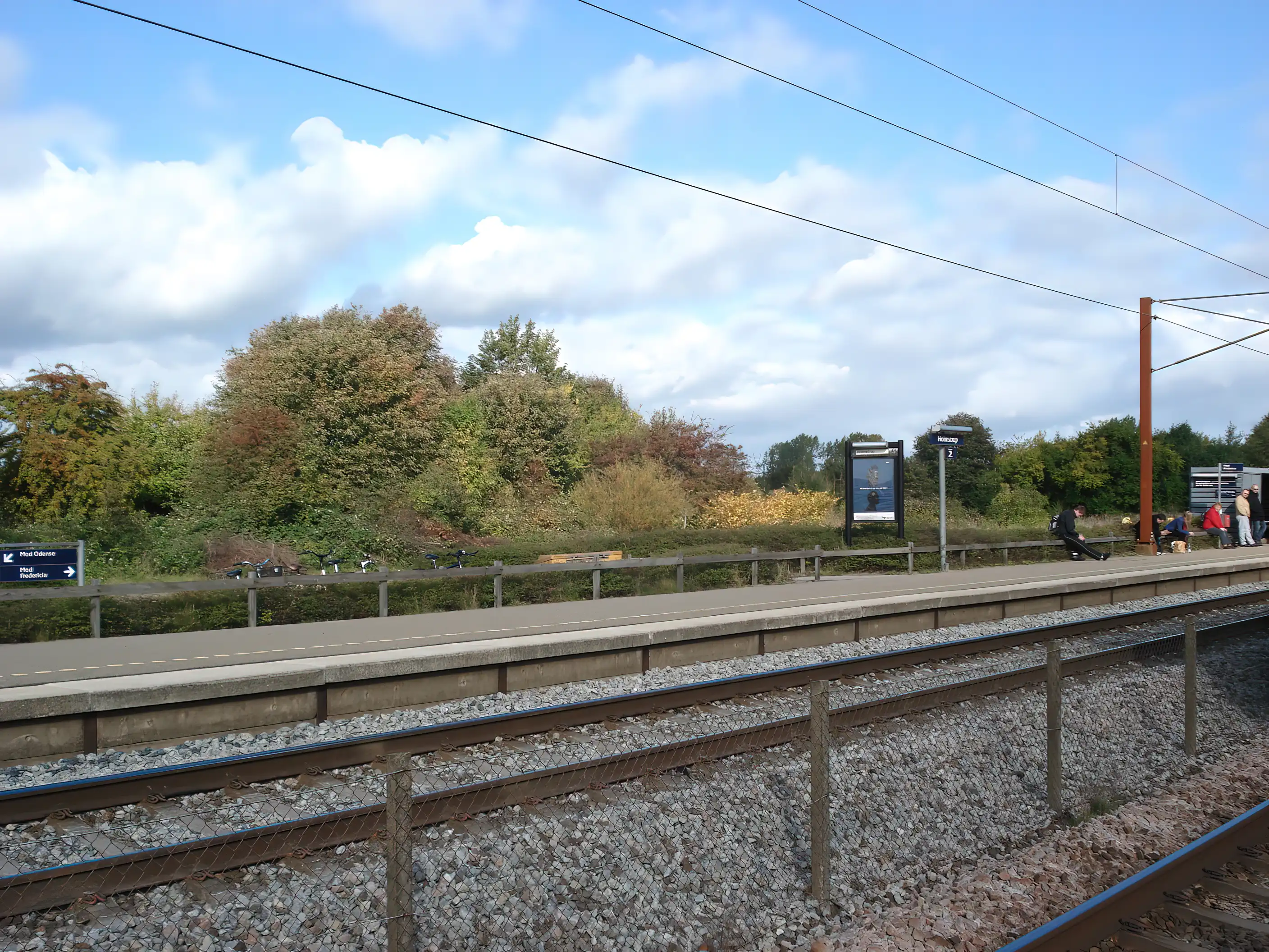 Billede af Holmstrup Trinbræt.