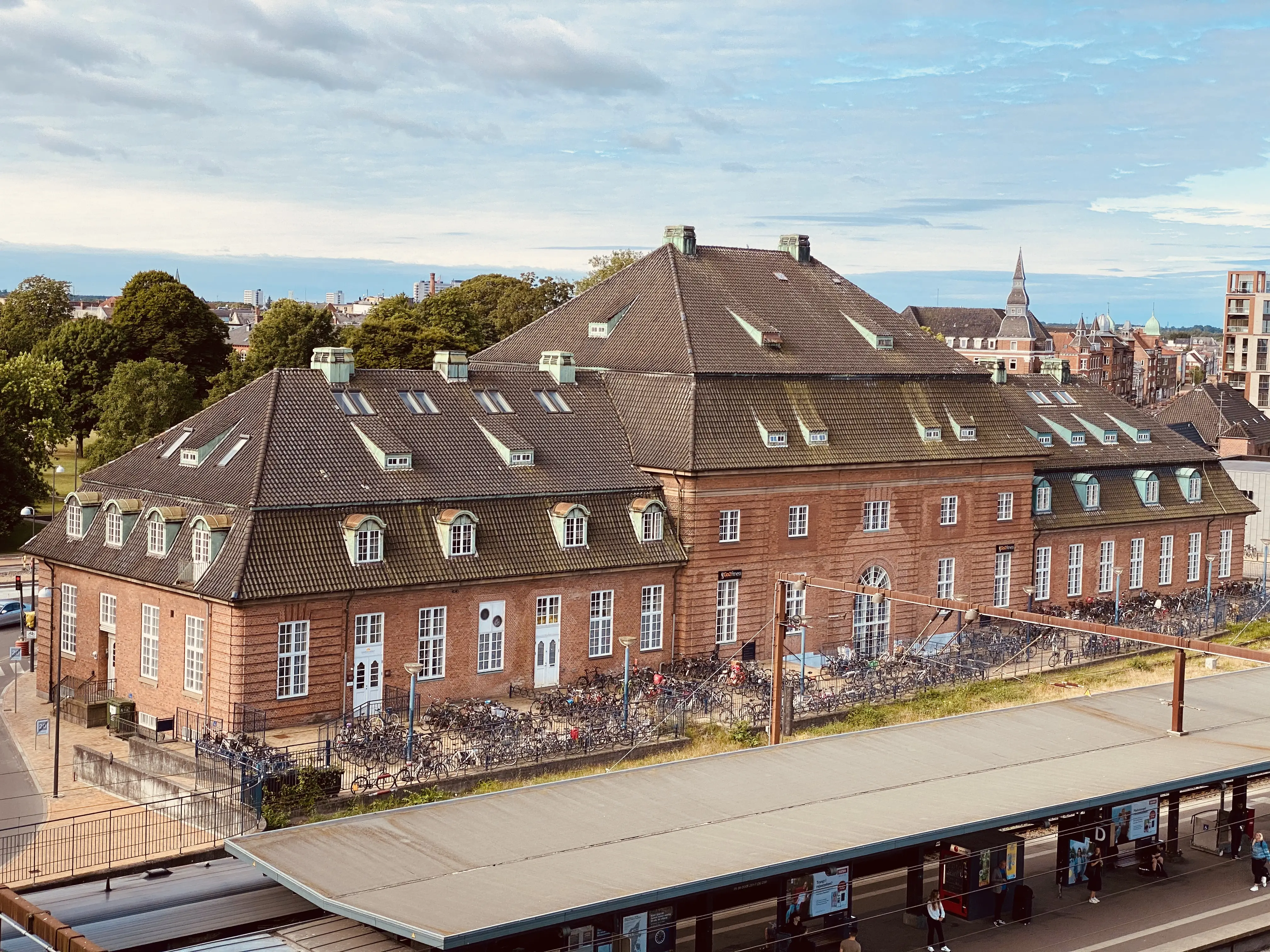 Billede af Odense Banegård. Billede af Odense Banegård.