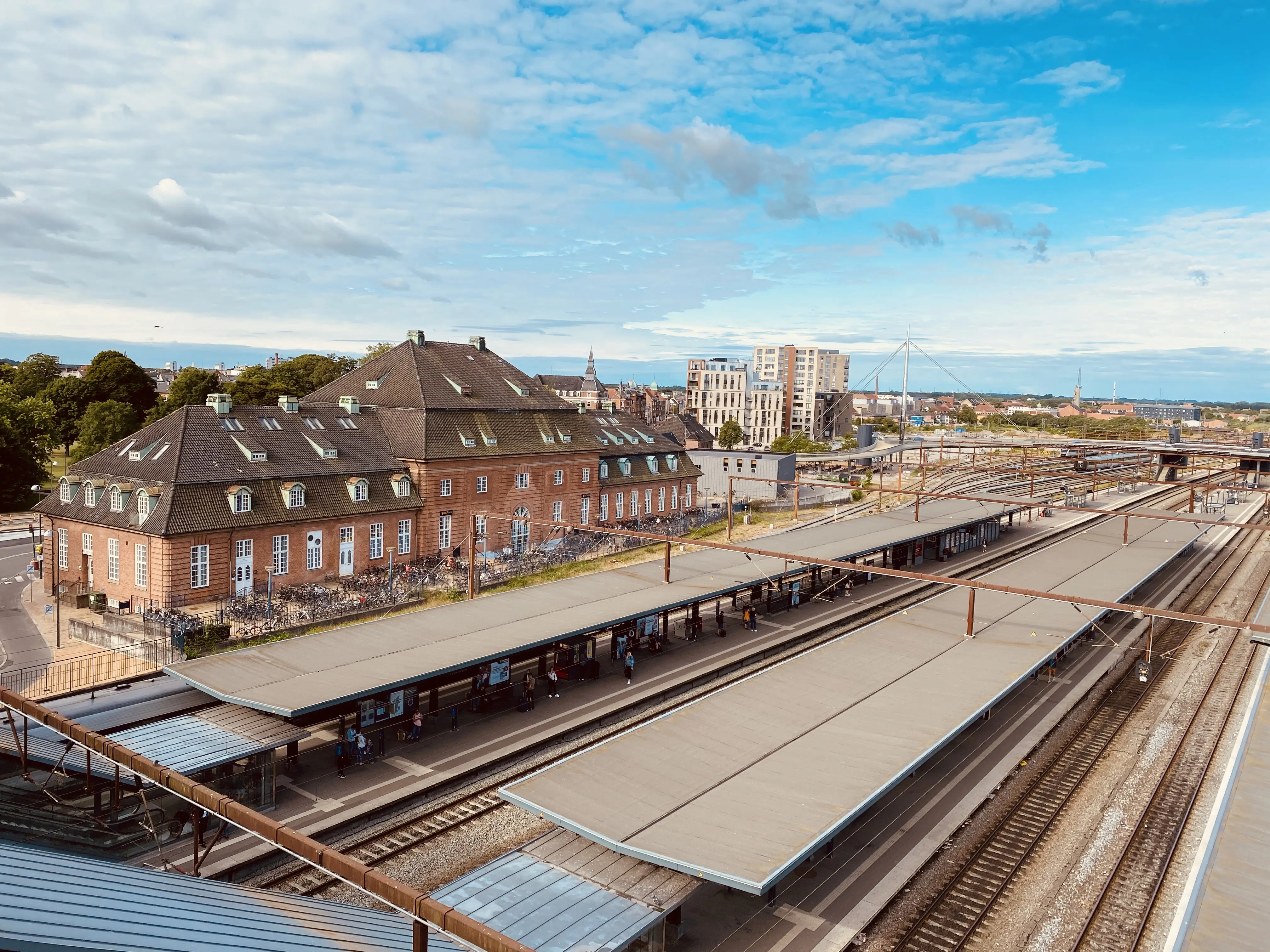 Billede af Odense Banegård. Billede af Odense Banegård.