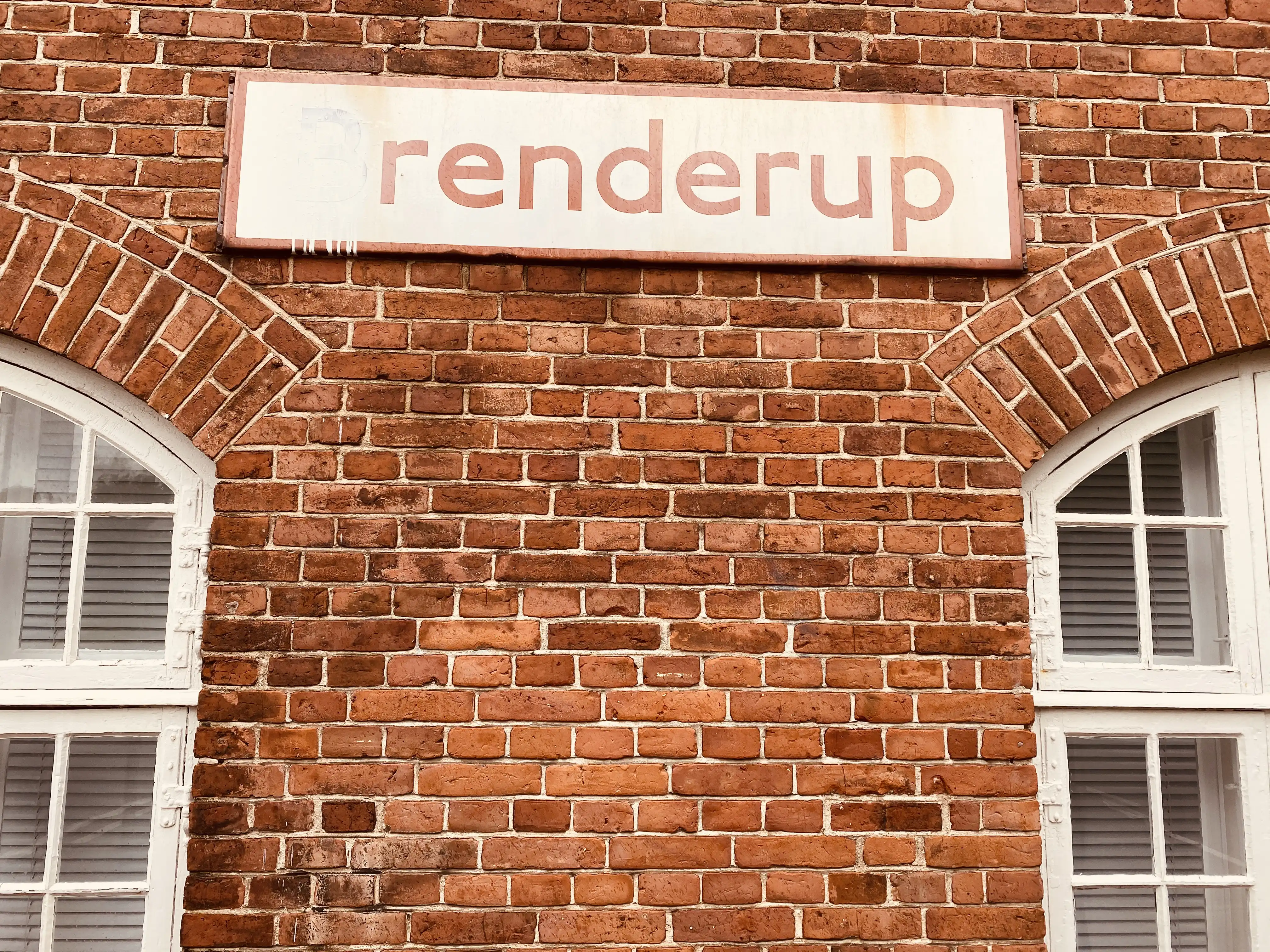 Billede af Brenderup Station.