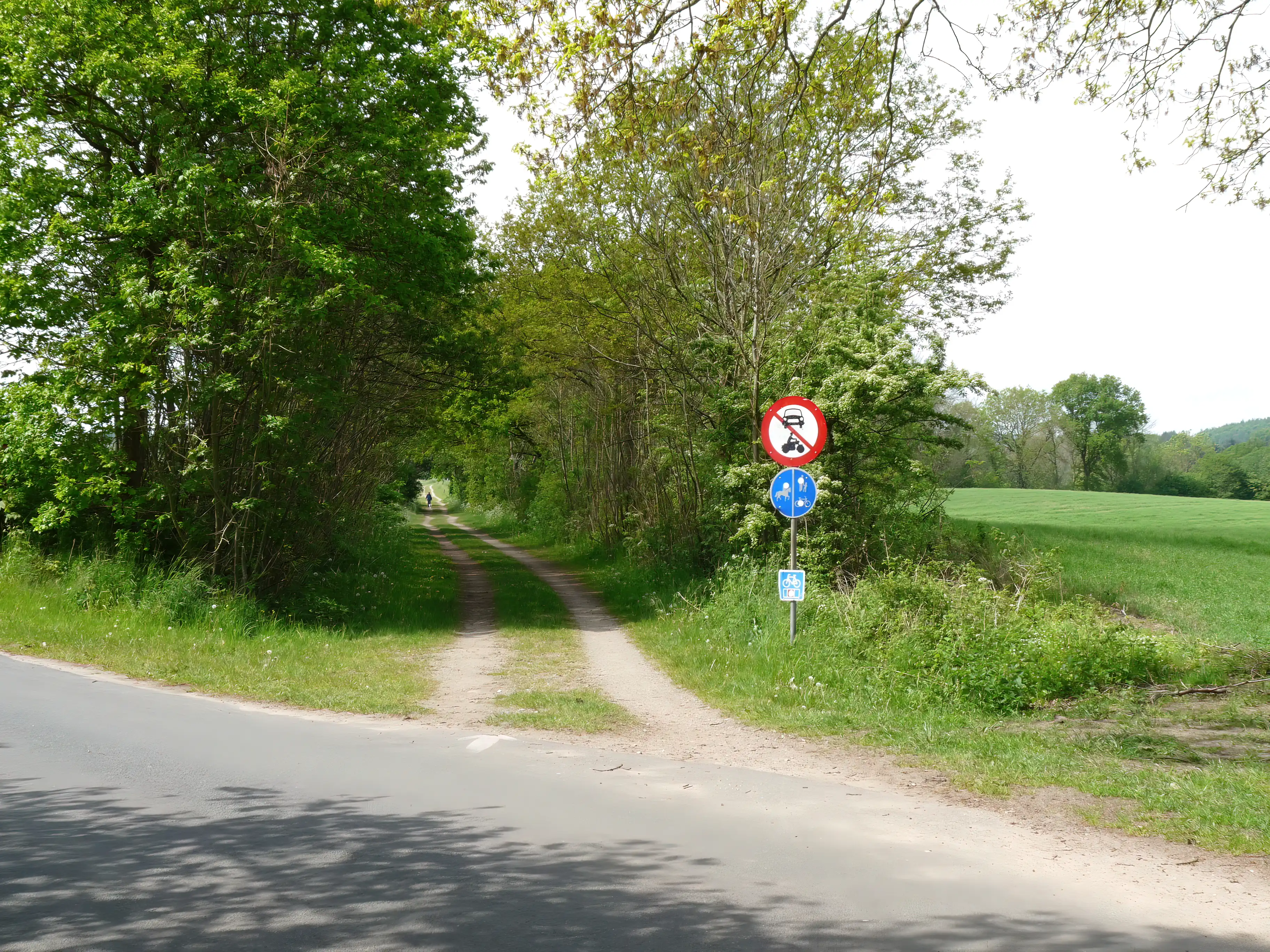 Billede af Bredbjerg Trinbræt, som er nedrevet, men det har ligget her. Billede af Bredbjerg Trinbræt, som er nedrevet, men det har ligget her.