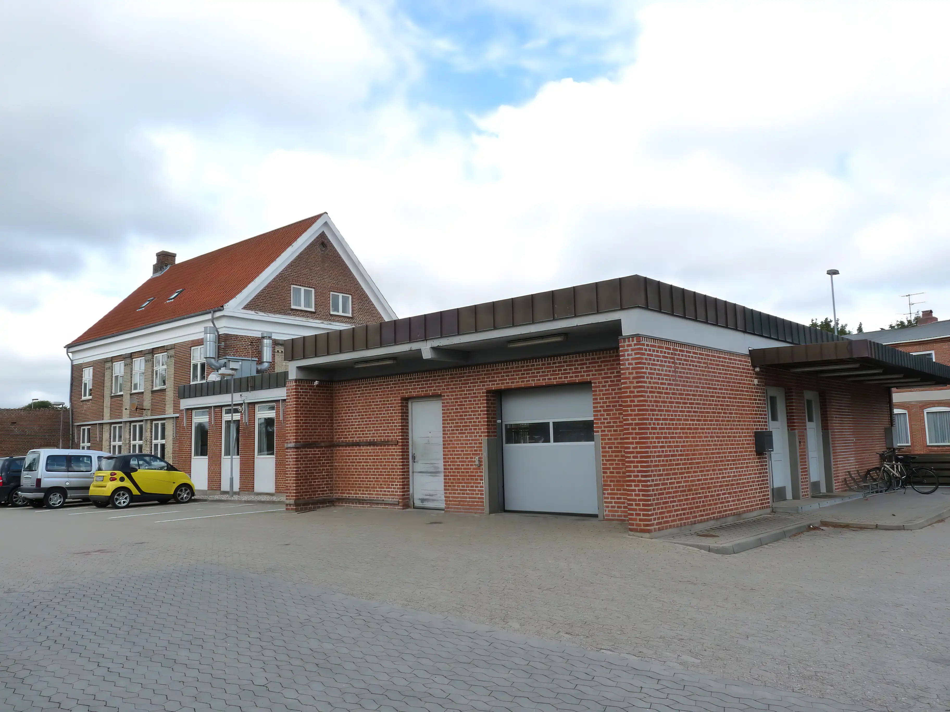 Billede af Fjerritslev Station, som er nedrevet, men den har ligget her. Billede af Fjerritslev Station, som er nedrevet, men den har ligget her.