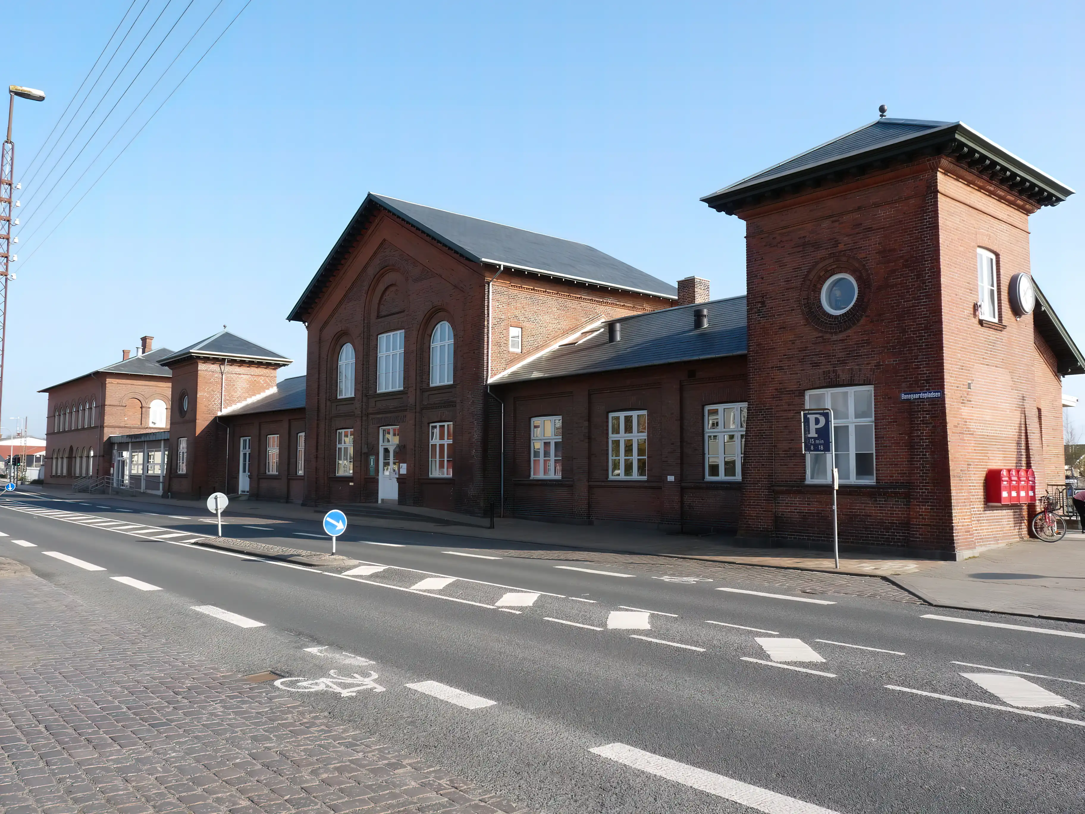 Billede af Faaborg Station. Billede af Faaborg Station.