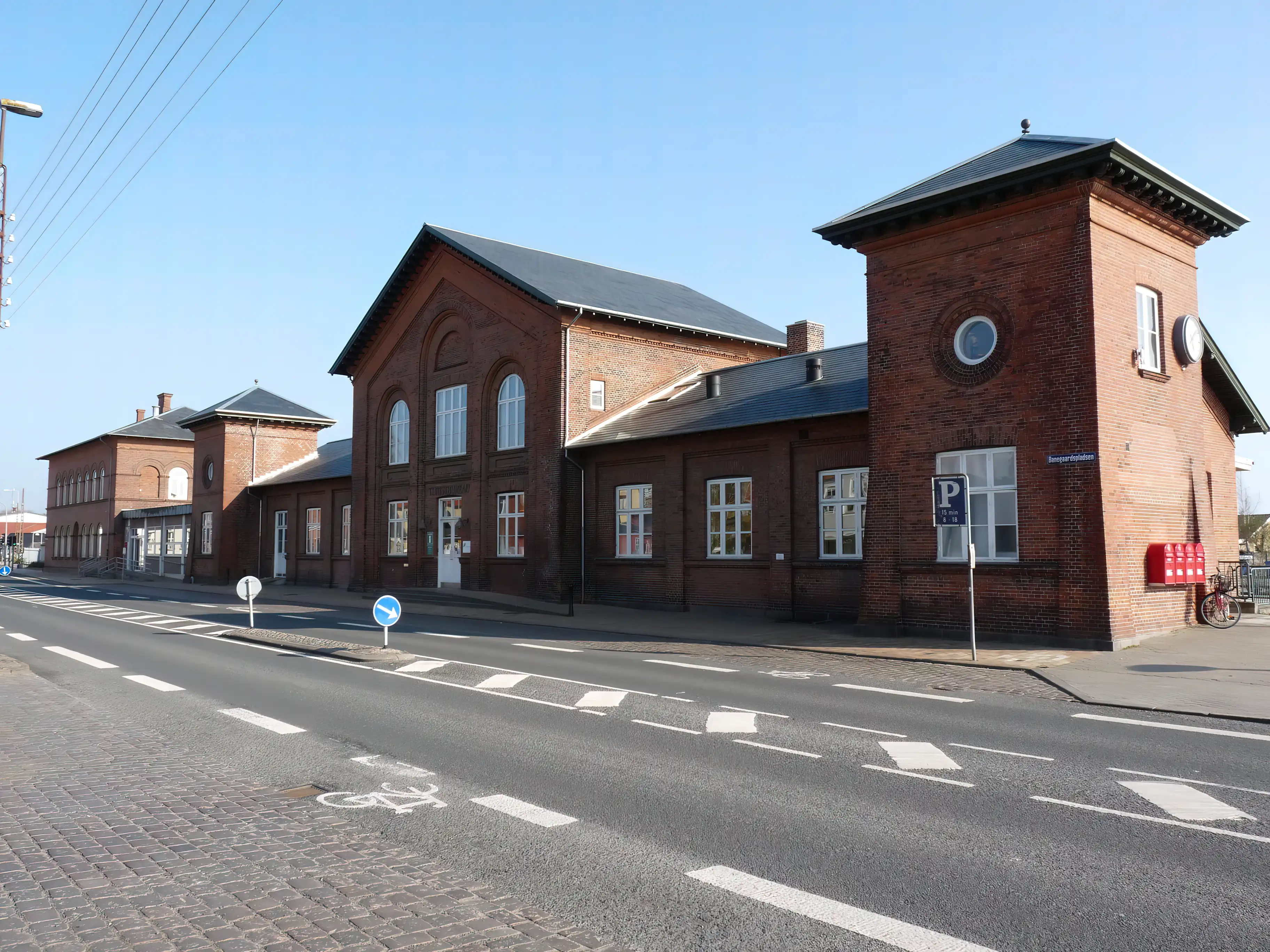 Billede af Faaborg Station. Billede af Faaborg Station.