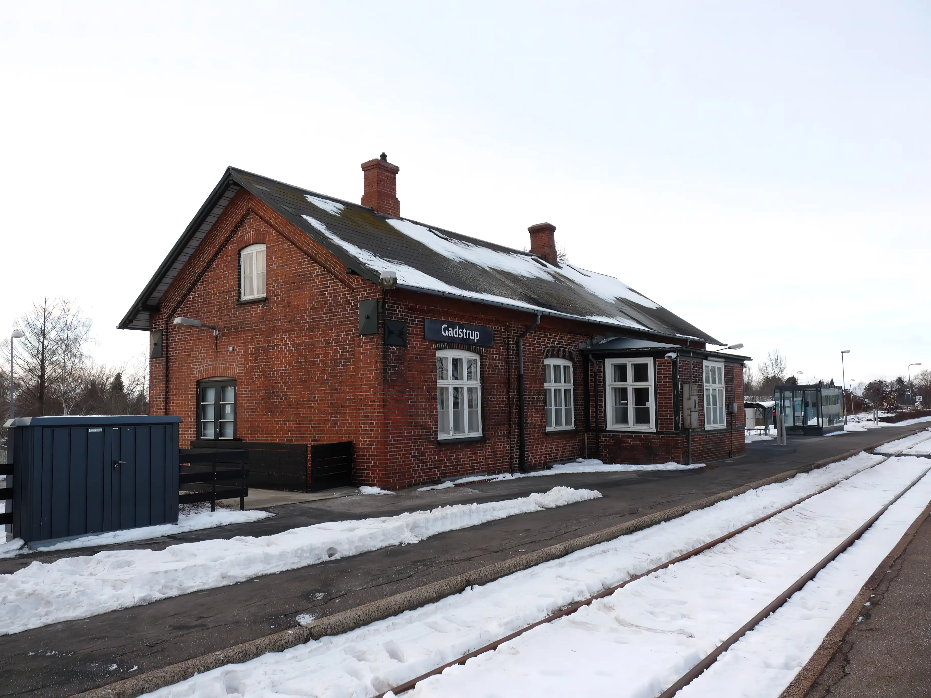 Billede af Gadstrup Station.