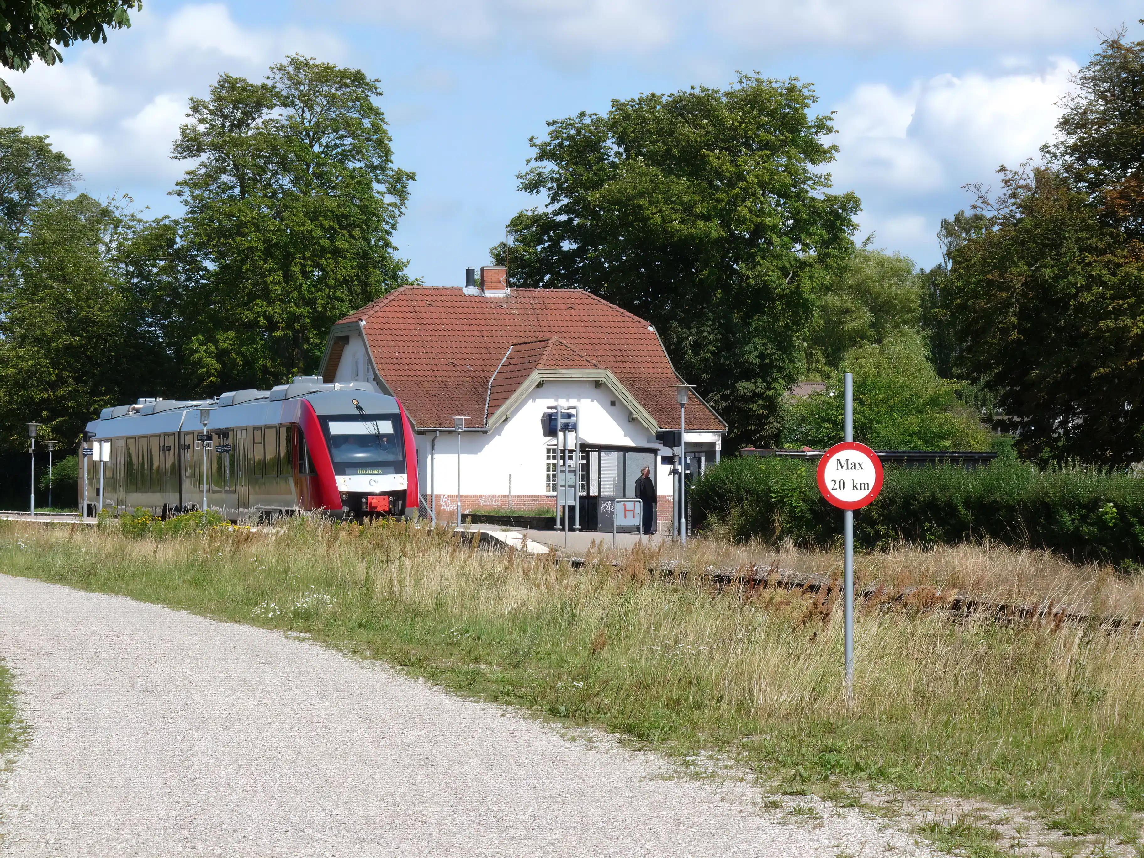 Billede af Grevinge Station.
