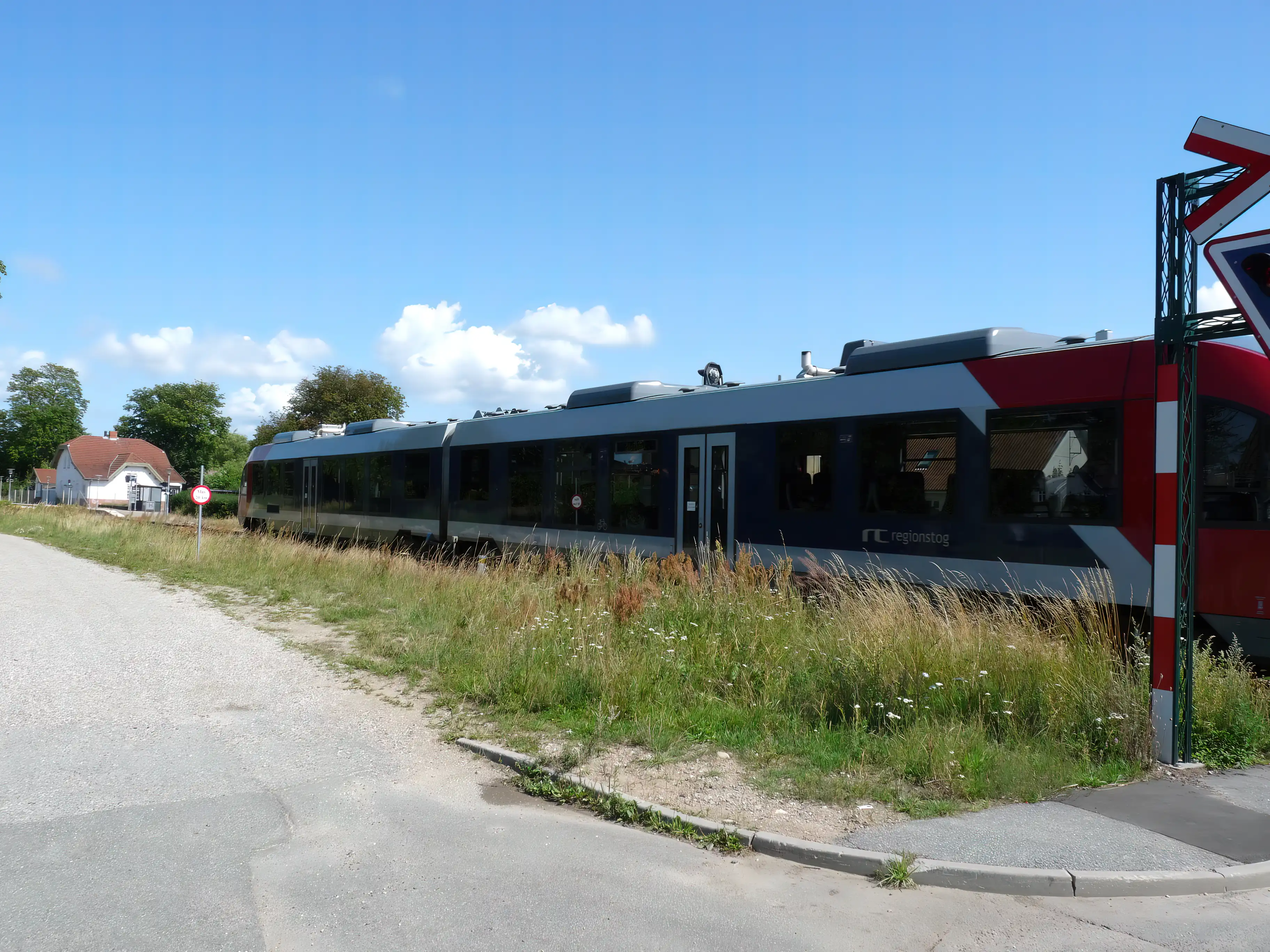 Billede af Grevinge Station.