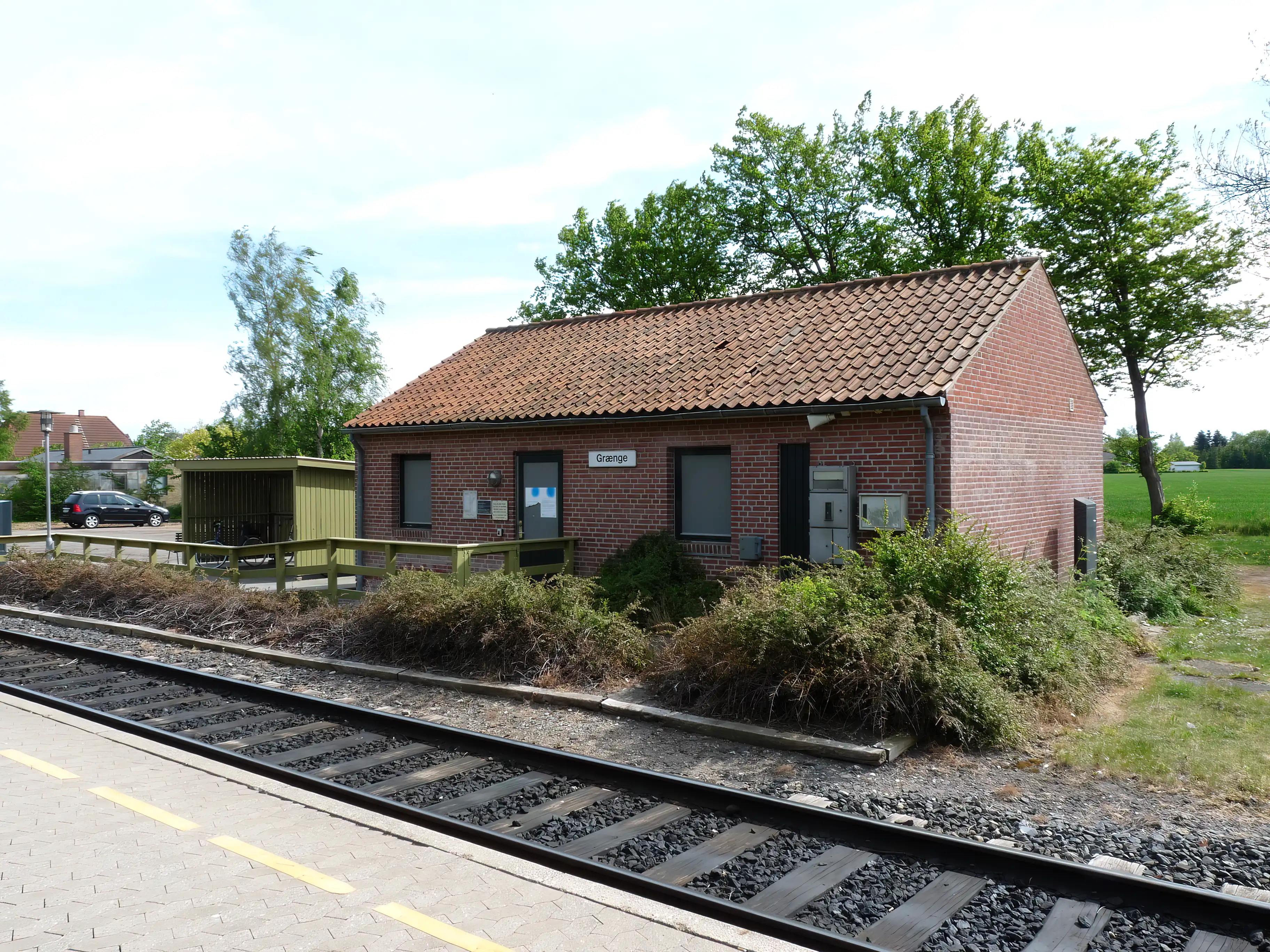 Billede af Grænge Trinbræt. Billede af Grænge Trinbræt.