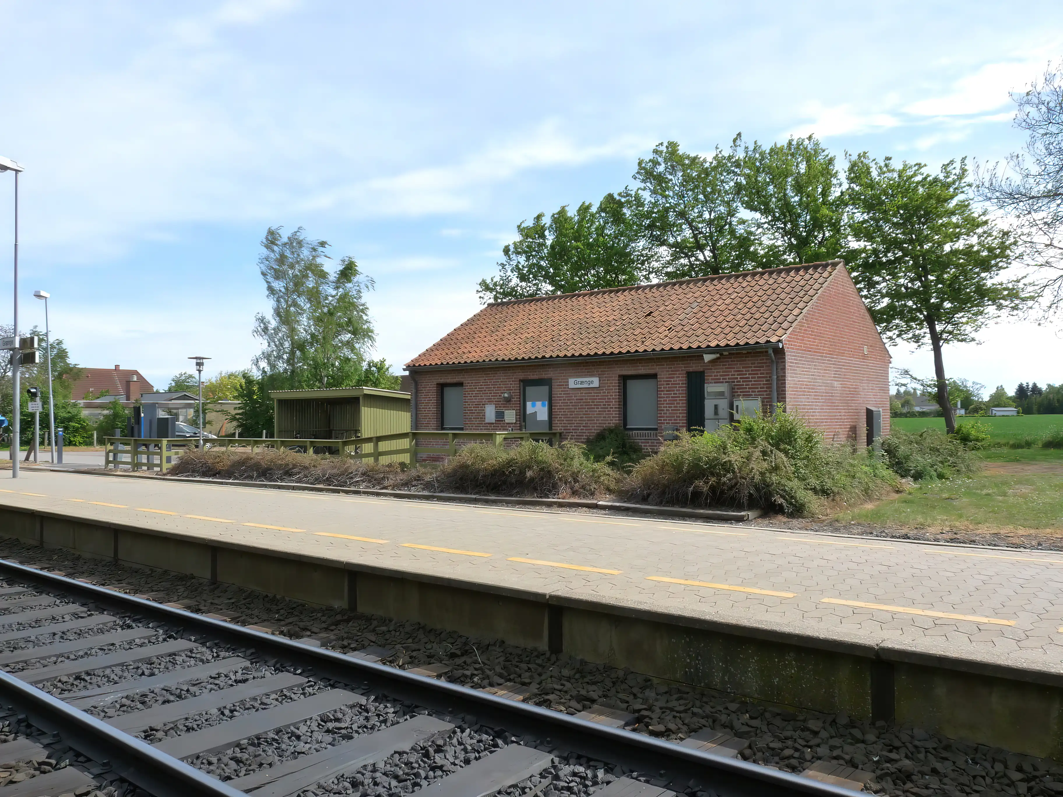 Billede af Grænge Trinbræt. Billede af Grænge Trinbræt.