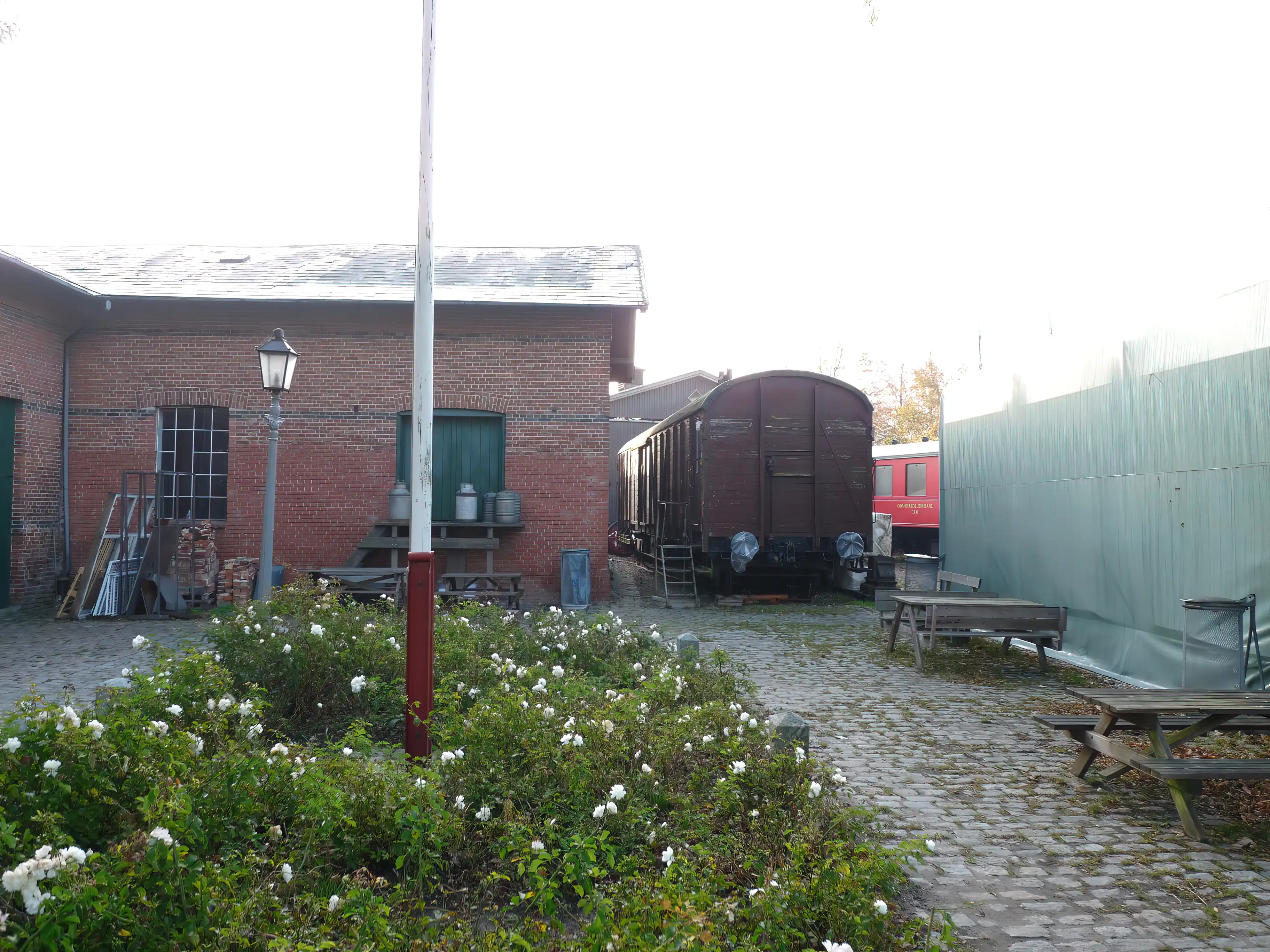 Billede af Græsted Stations pakhus. Billede af Græsted Stations pakhus.