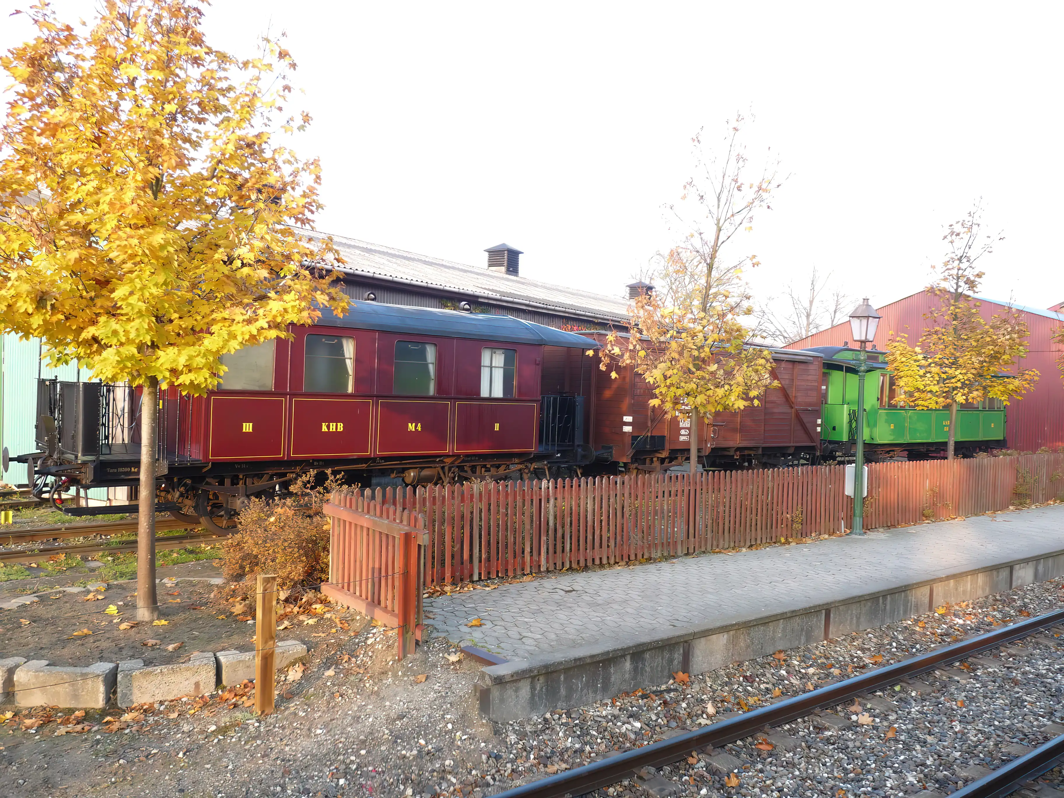 Billede af Græsted Stations sporareal. Billede af Græsted Stations sporareal.