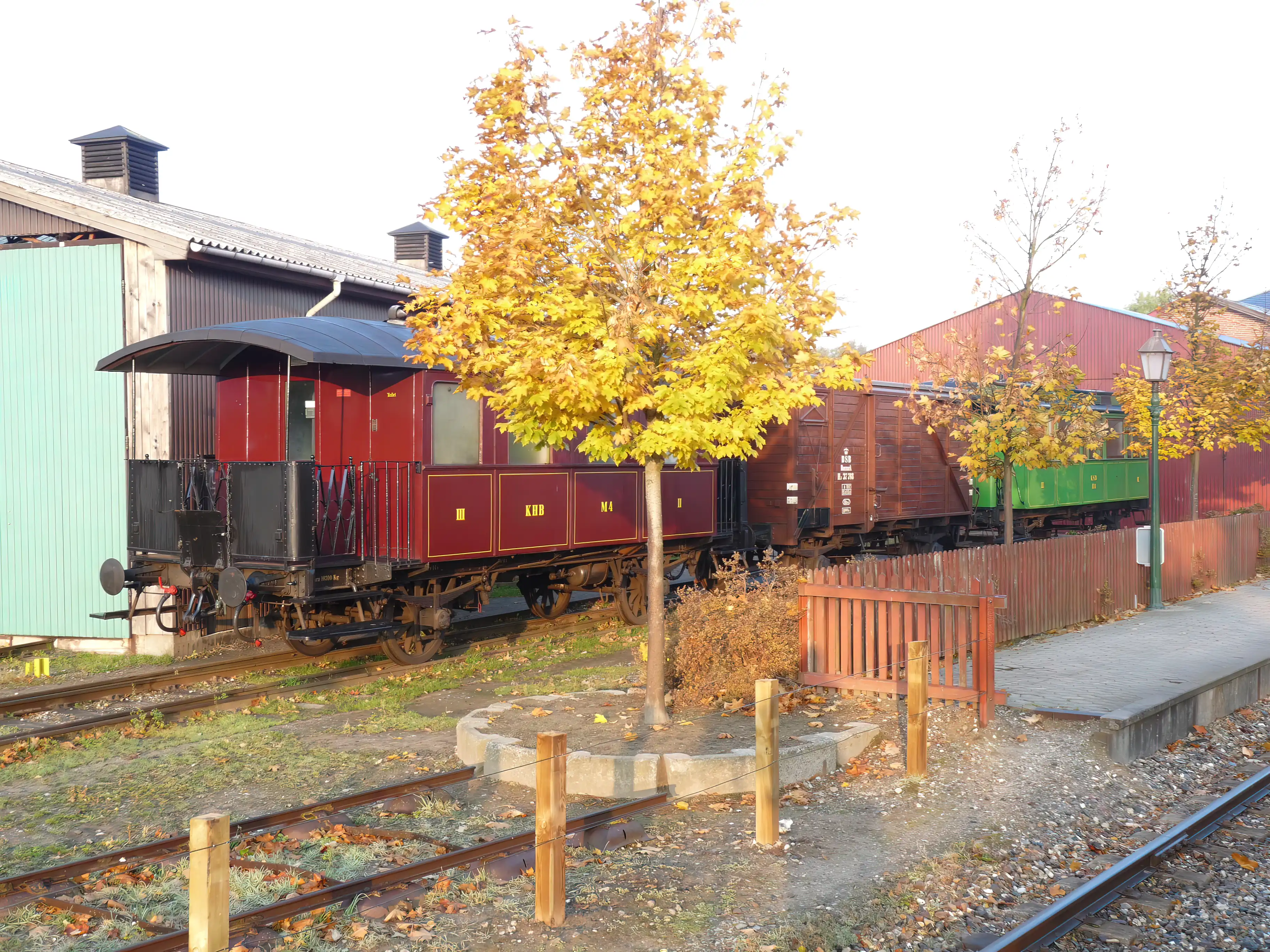 Billede af Græsted Stations sporareal. Billede af Græsted Stations sporareal.