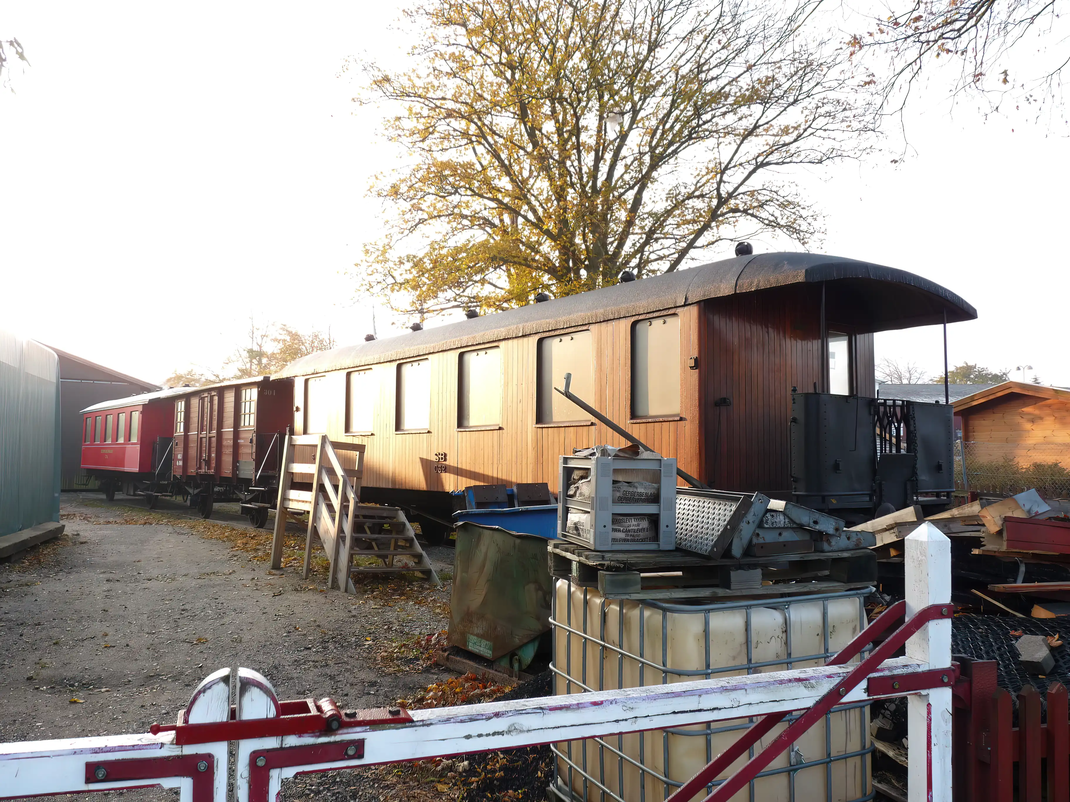 Billede af Græsted Stations sporareal. Billede af Græsted Stations sporareal.