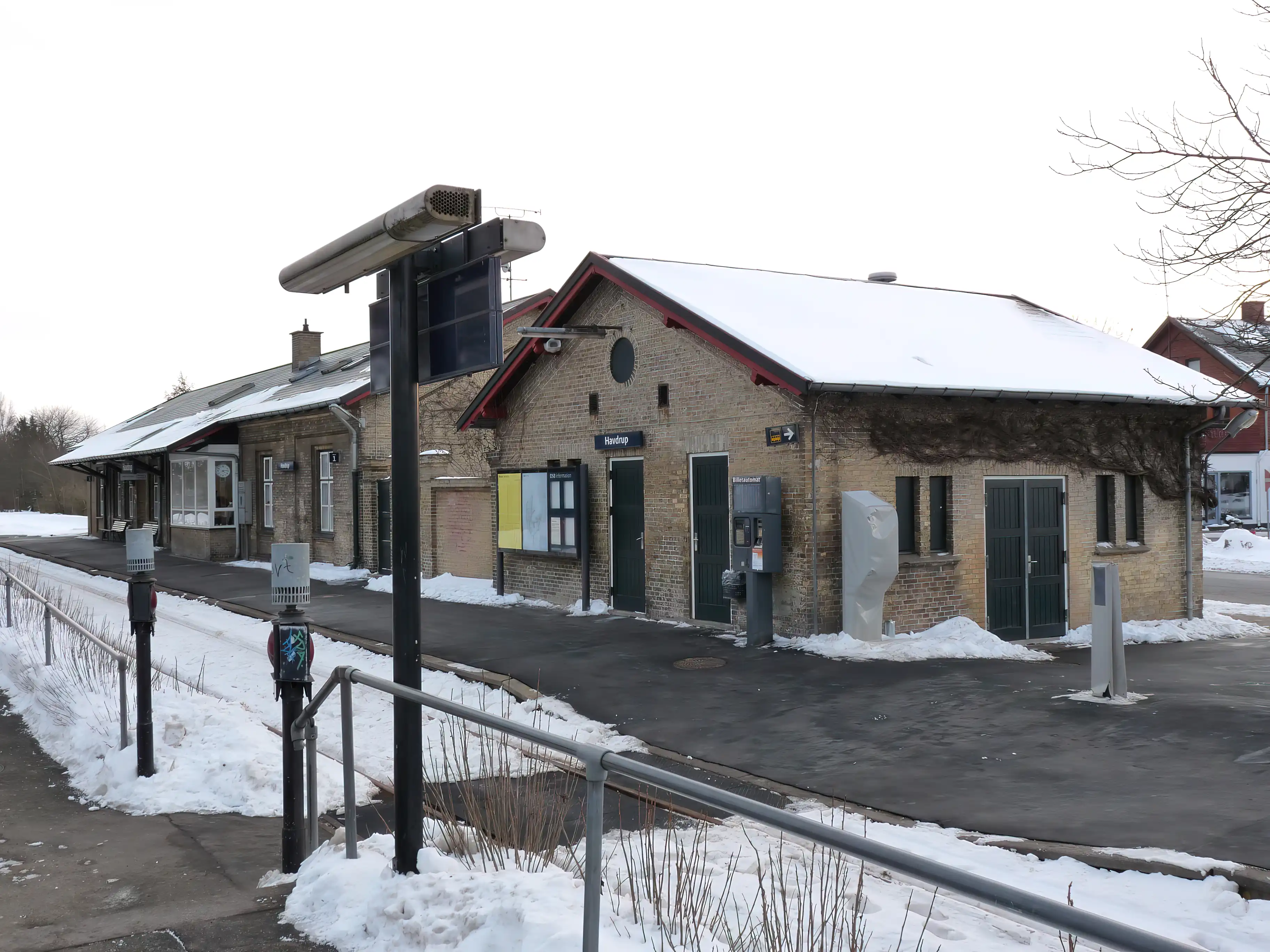 Billede af Havdrup Station.
