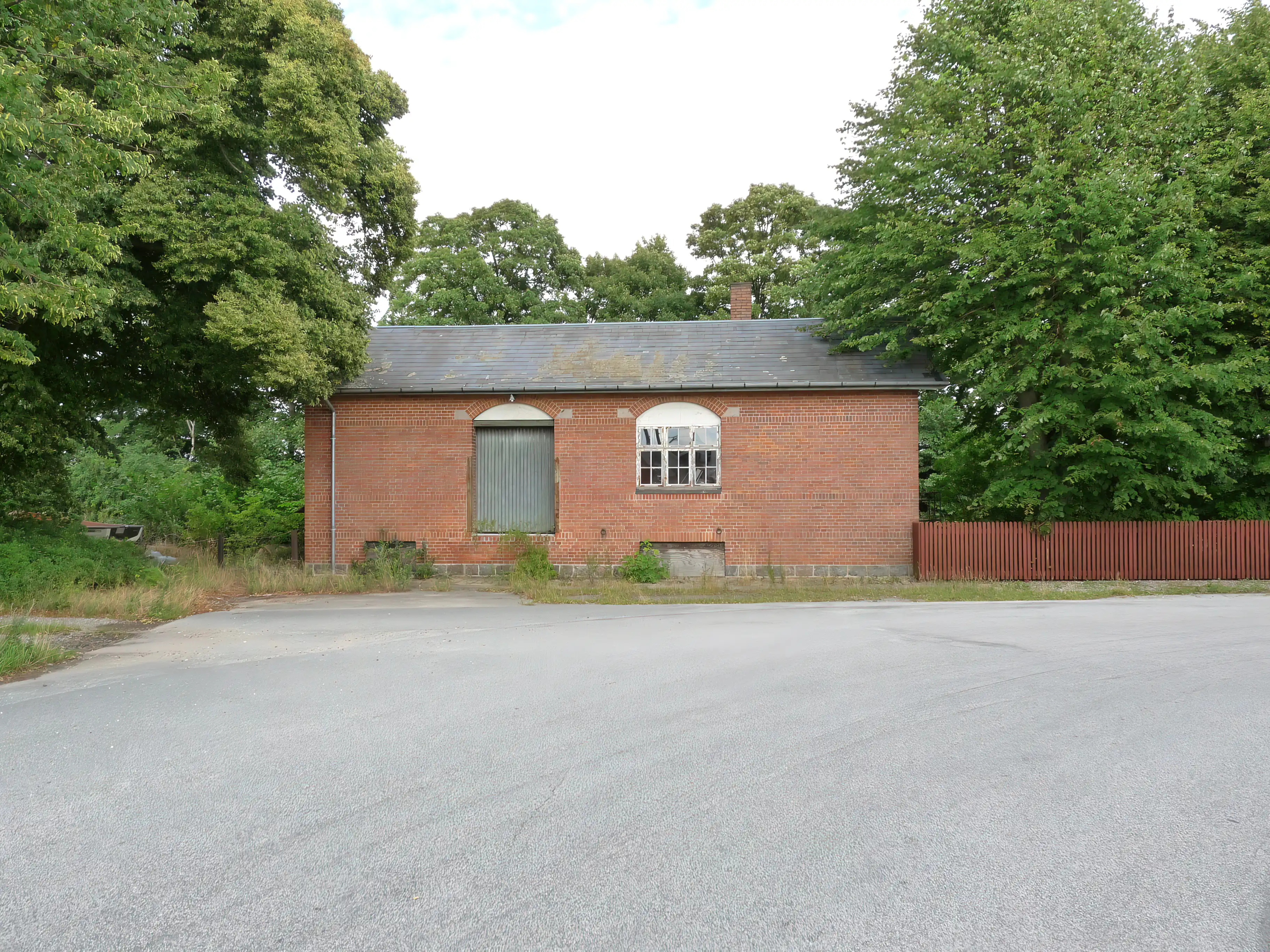Billede af Havrebjerg Stations pakhus. Billede af Havrebjerg Stations pakhus.
