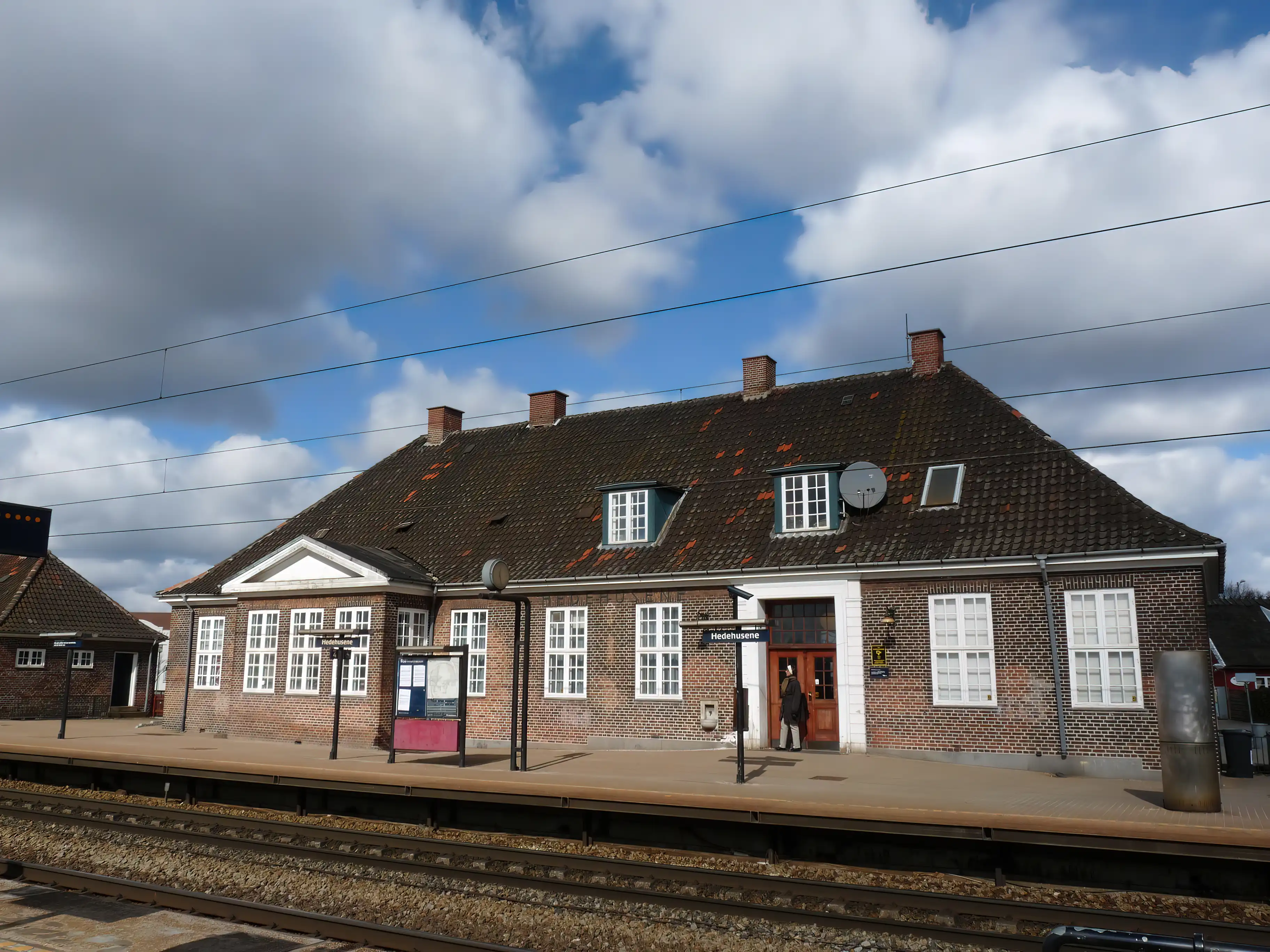 Billede af Hedehusene Station. Billede af Hedehusene Station.